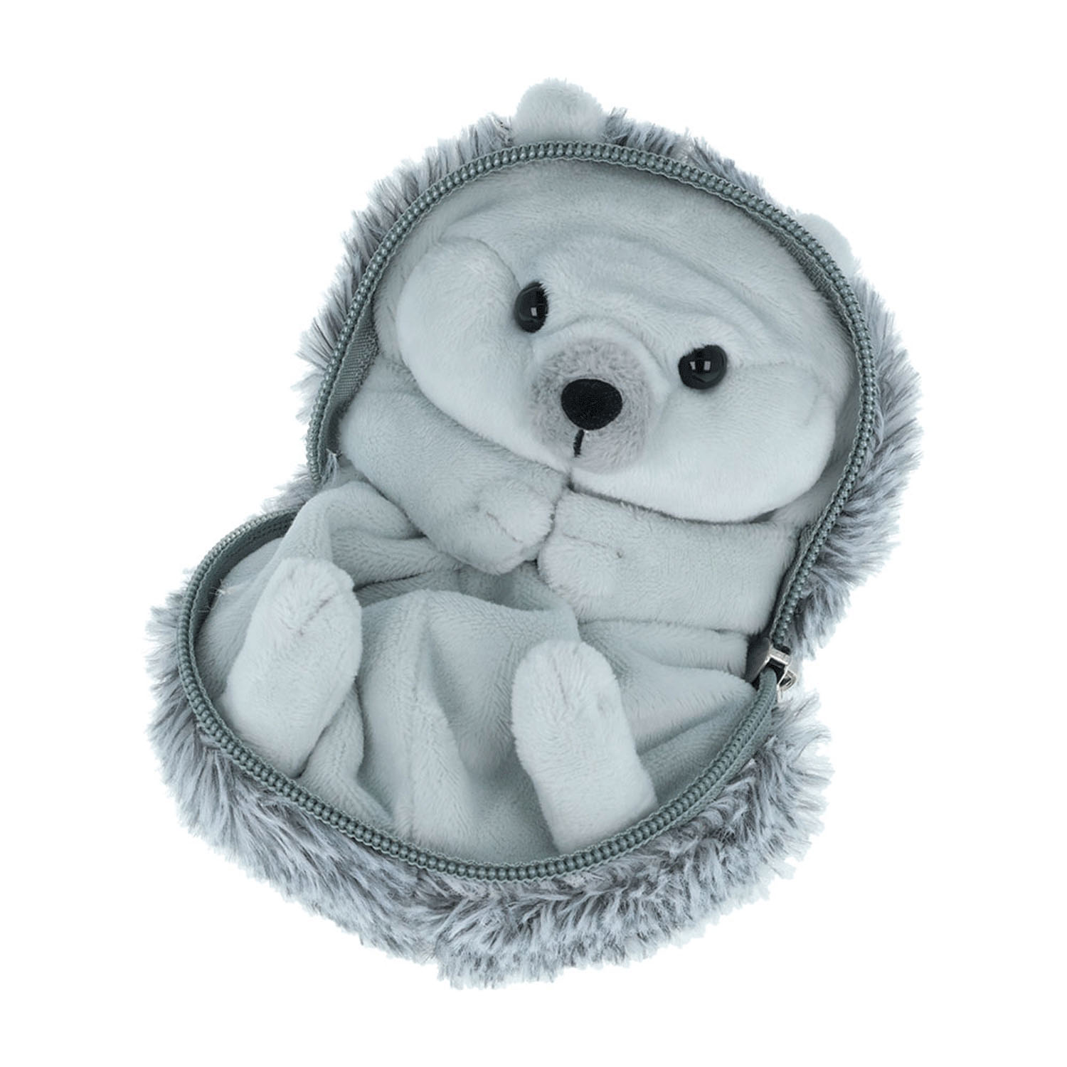 丸まるポーチ まるまるず はりねずみ - 画像1