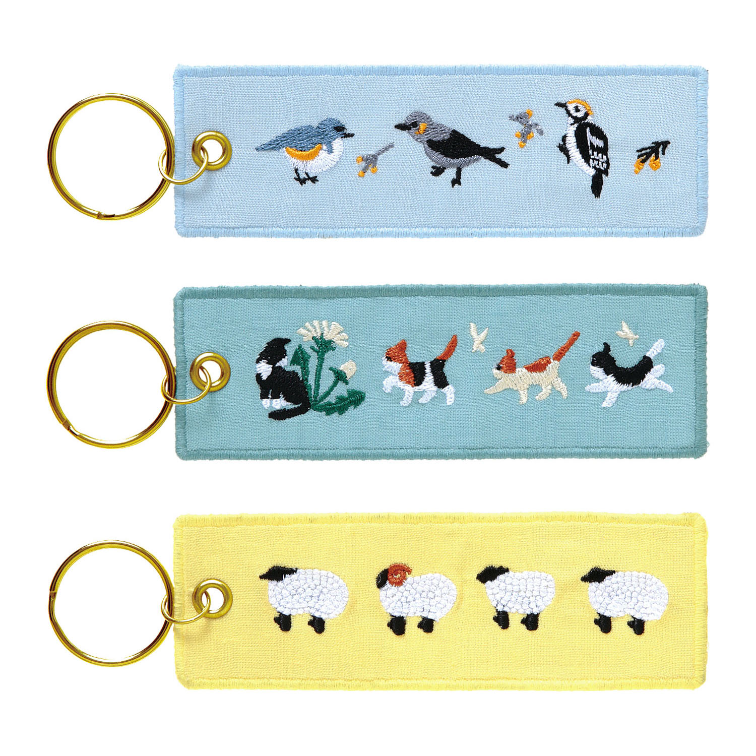 アンナス 刺繍キーホルダー - 画像1