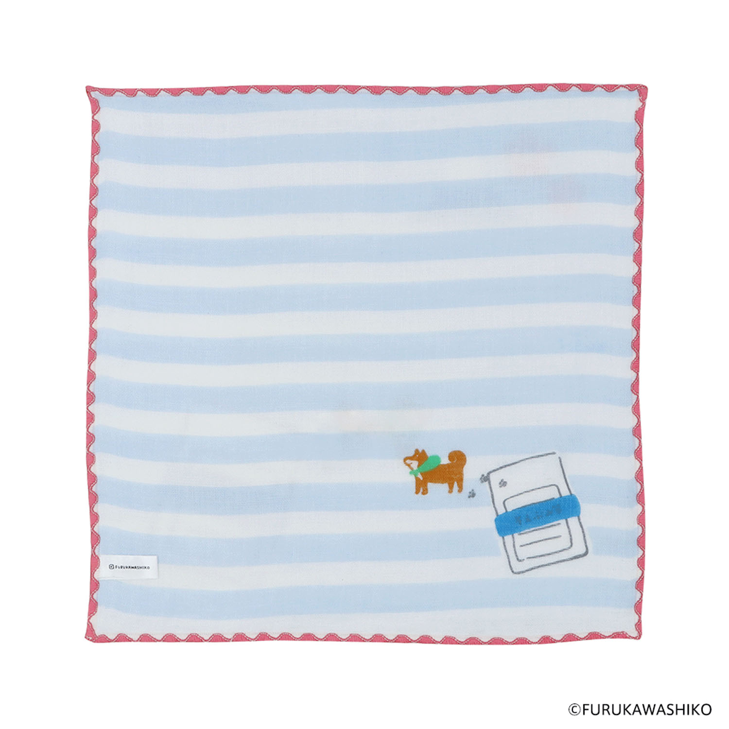 Old Resta×古川紙工 ハンカチ - 画像3