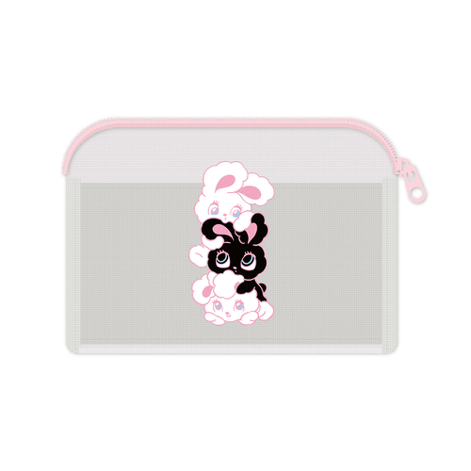 CREATORS・CIRCUSX foxy・illustrations メッシュポーチ - 画像1