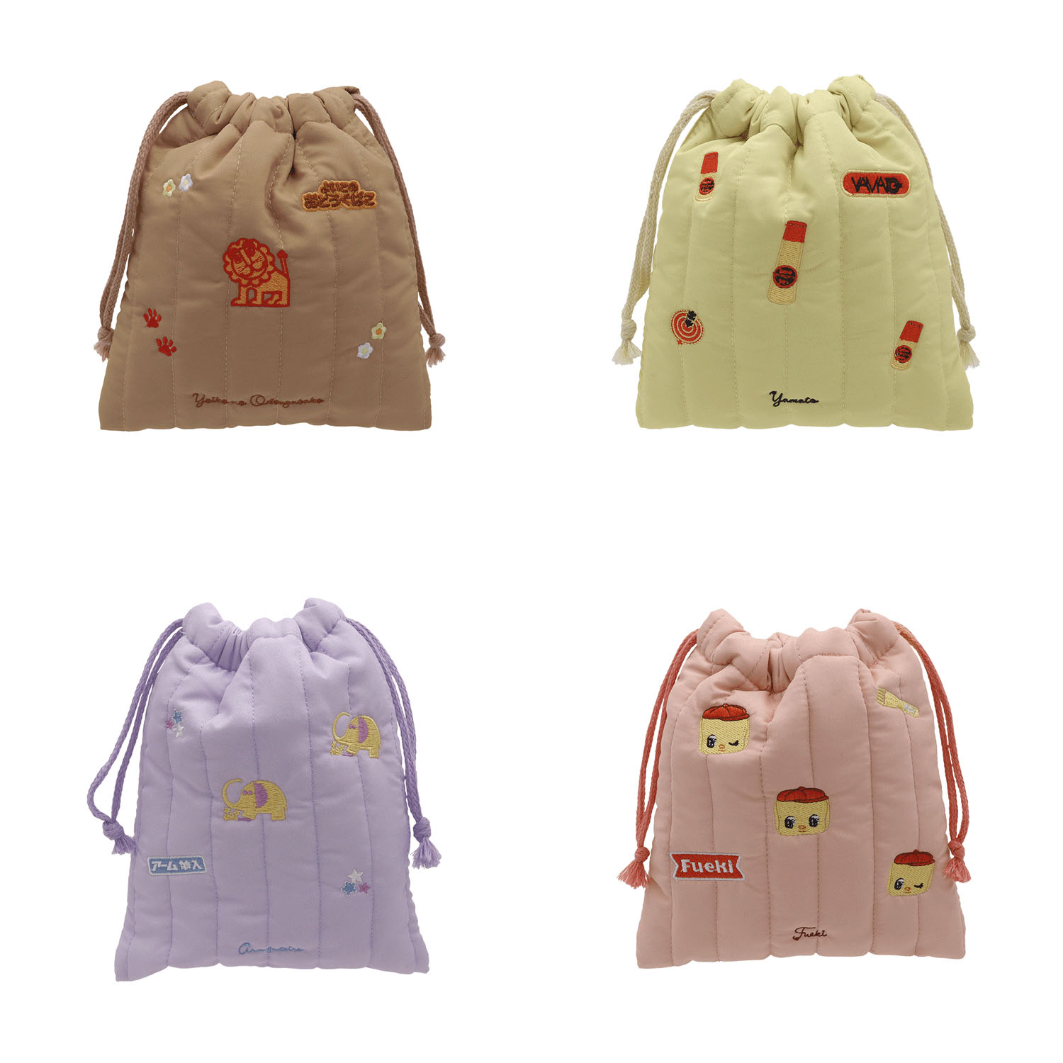 Old Resta  キルト巾着 - 画像1