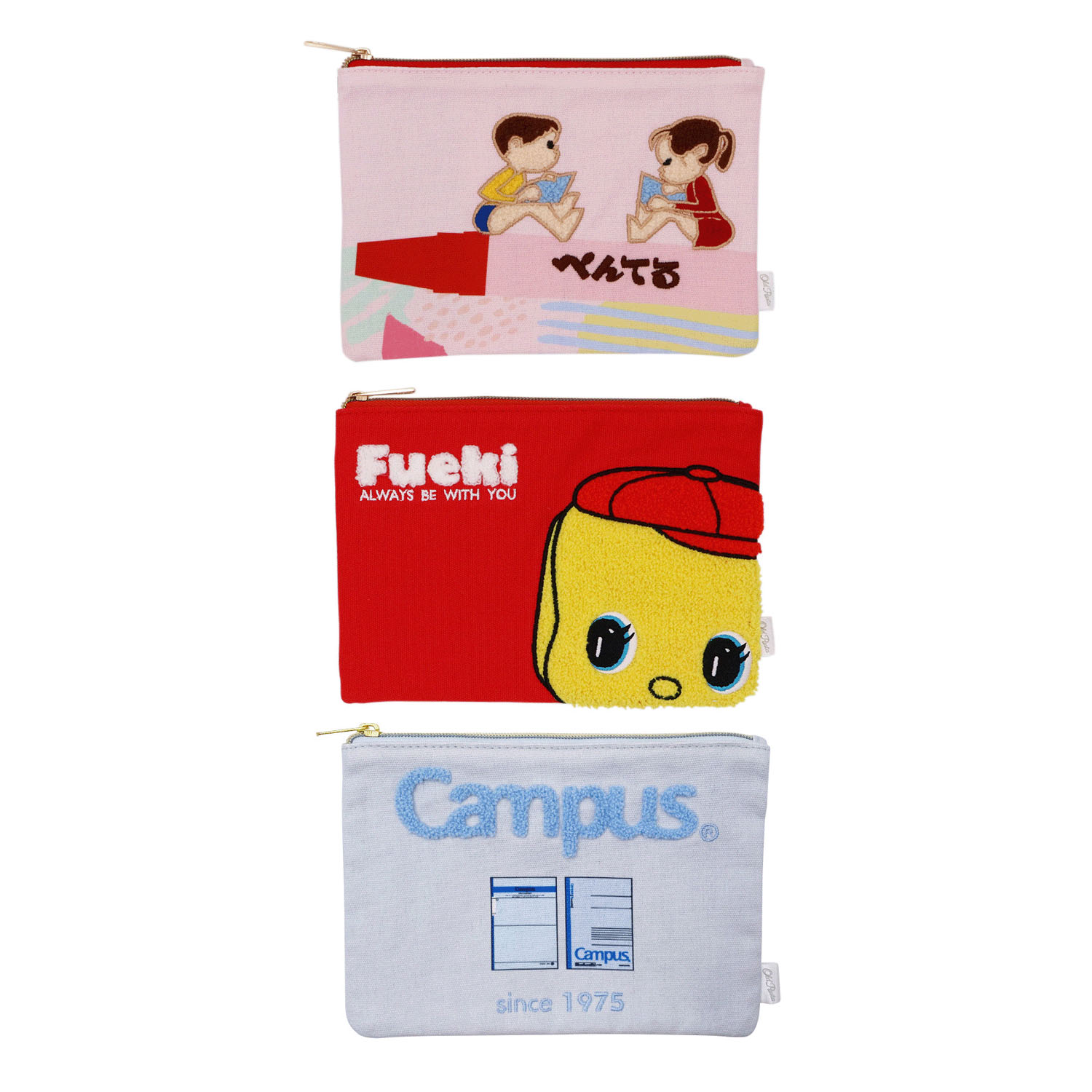 Old Resta サガラ刺繍ポーチ - 画像1