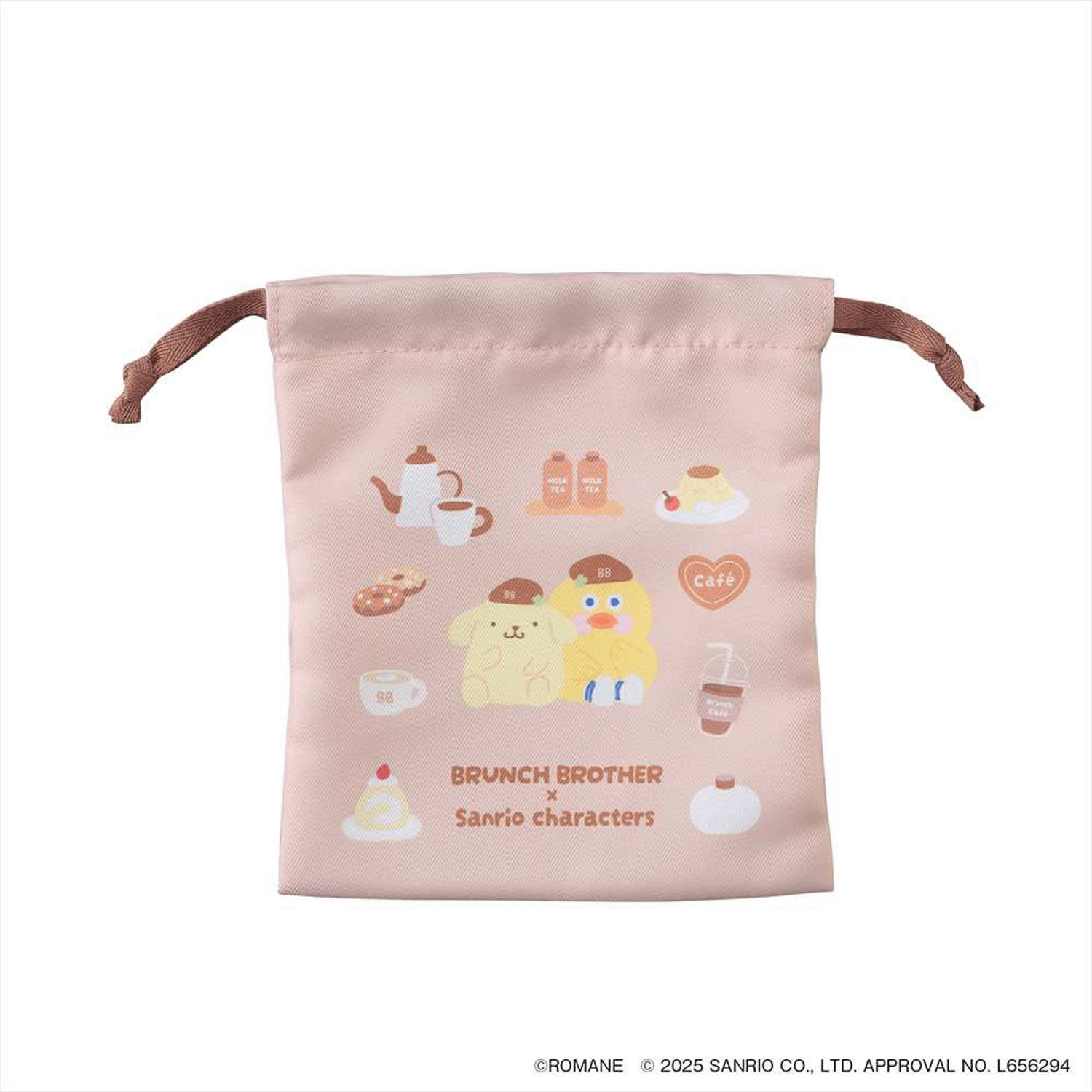 ブランチブラザーXサンリオキャラクターズ 巾着ポーチ・2Pセット - 画像6
