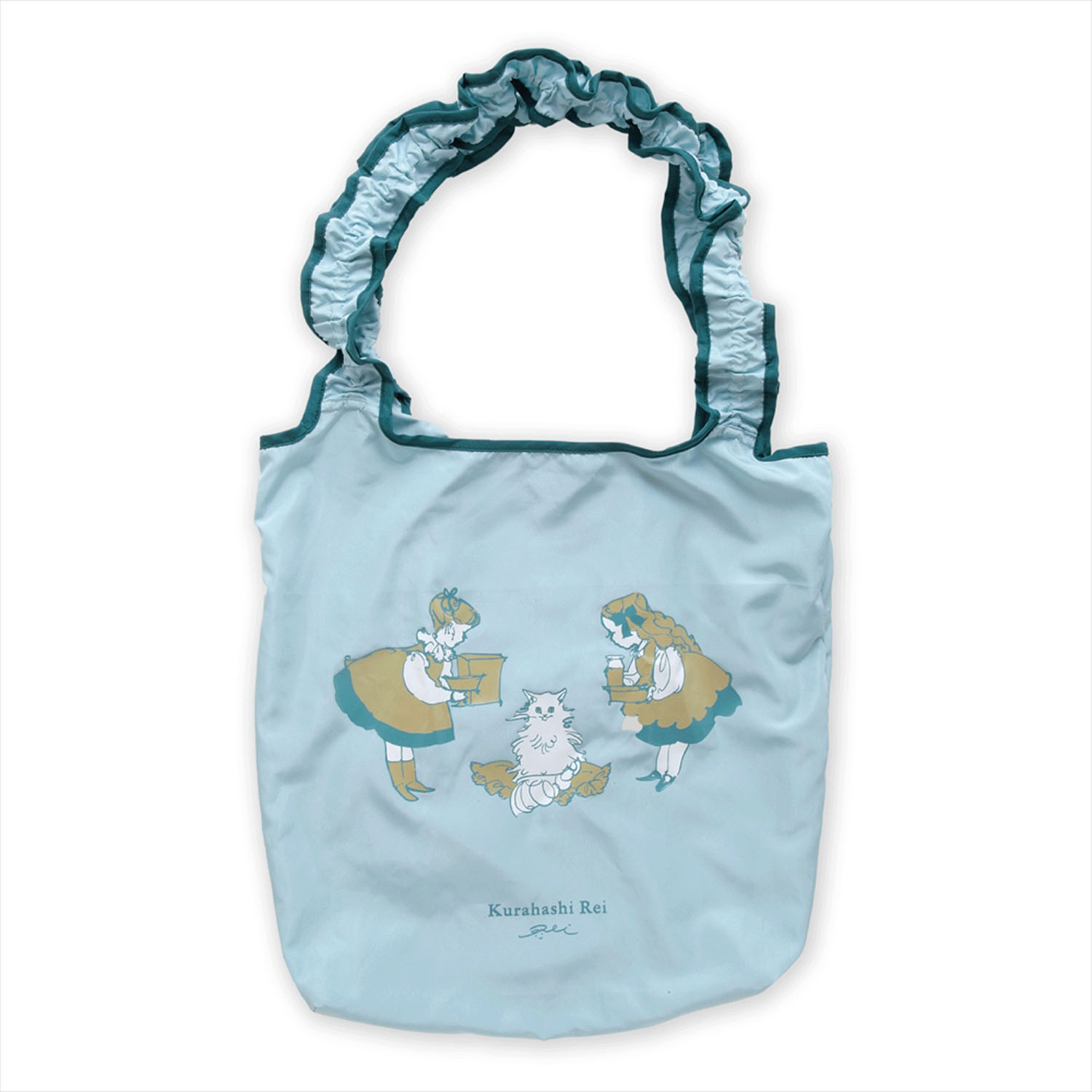 くらはしれい フリルエコバッグ - 画像4