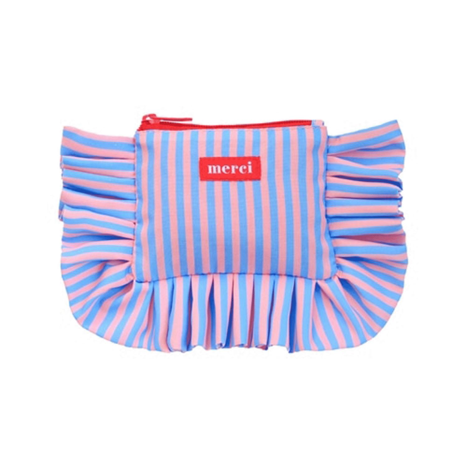 MERCI ストライプ コットンポーチS - 画像5
