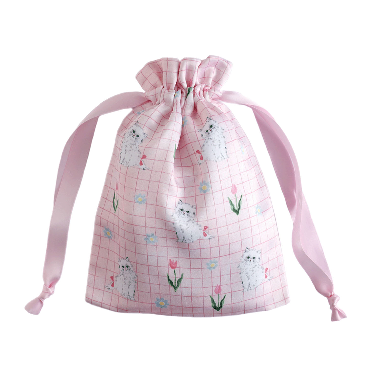 利光春華 サテン巾着 - 画像3