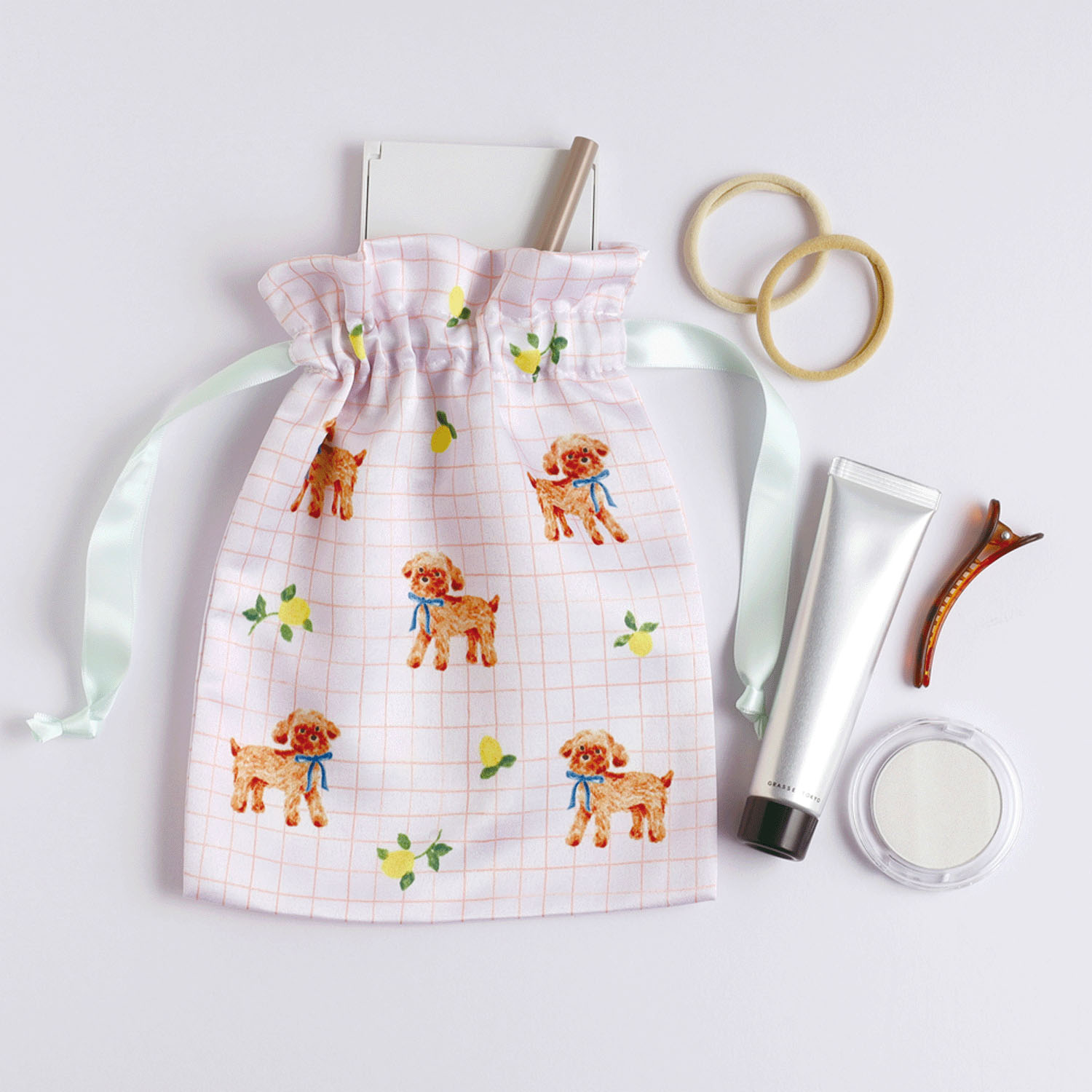 利光春華 サテン巾着 - 画像25