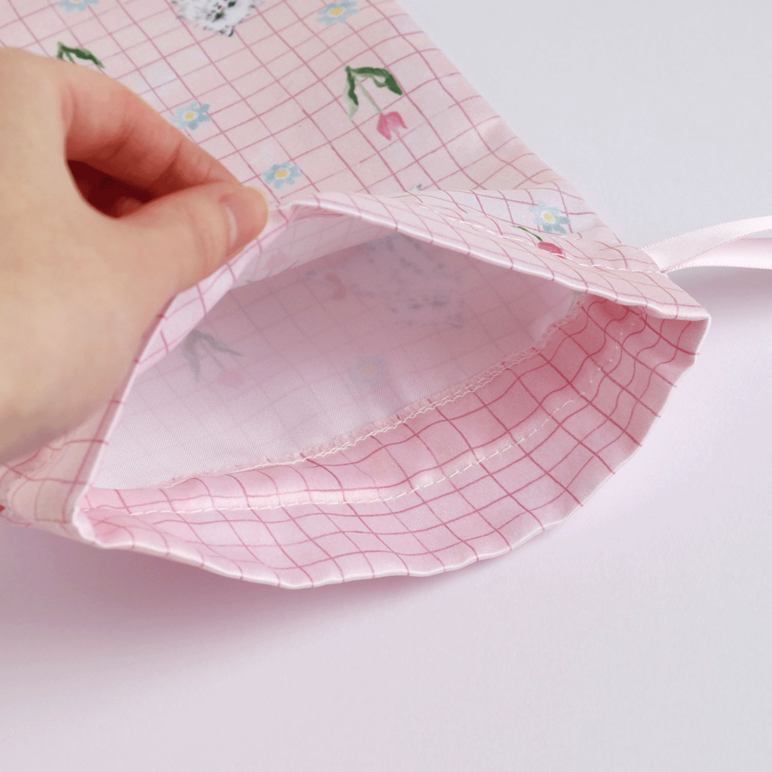 利光春華 サテン巾着 - 画像6