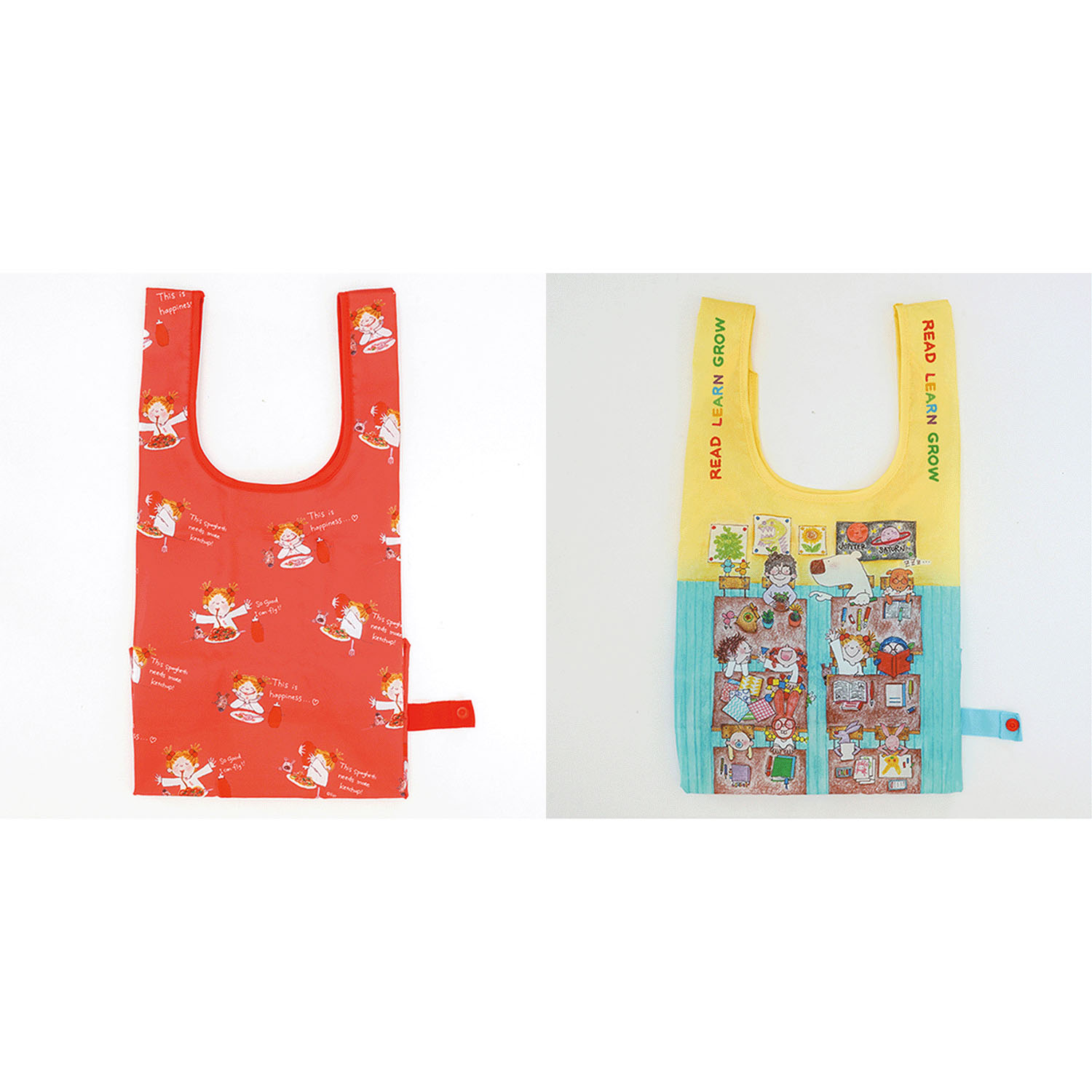 【00－56 完売終了】ココちゃん 底板付 エコバッグS - 画像1