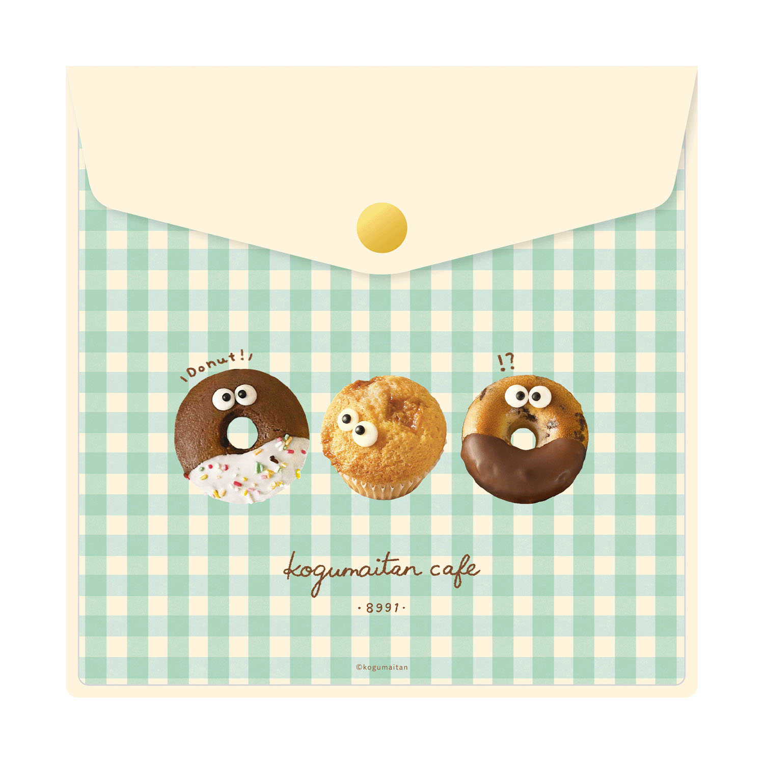 こぐまいたん ホック付きポーチ - 画像5