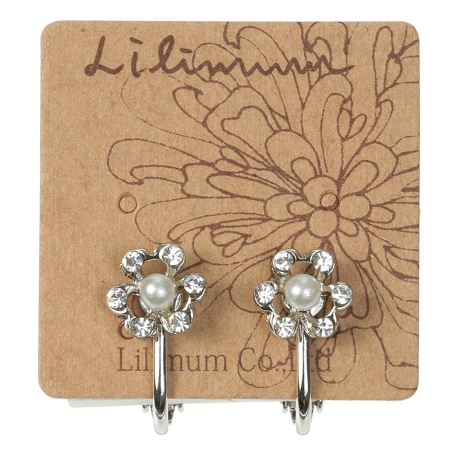 ミニクローバーイヤリング - 画像1