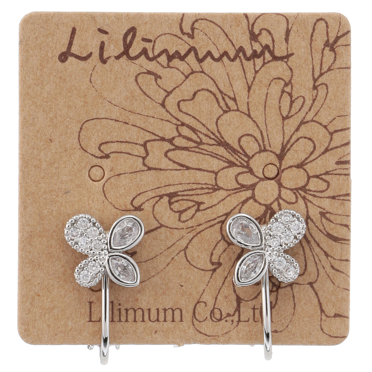 プチパピヨンイヤリング - 画像1