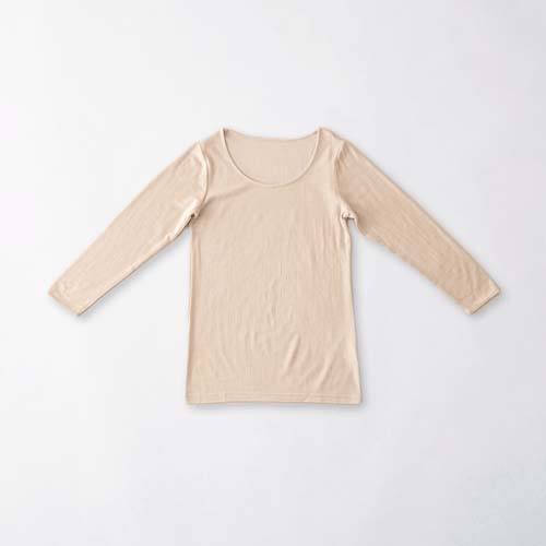 【予約可能品】肌側シルク100％インナー エアリー8分袖インナー - 画像6