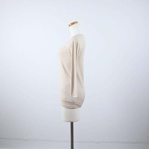 【予約可能品】肌側シルク100％インナー エアリー8分袖インナー - 画像7