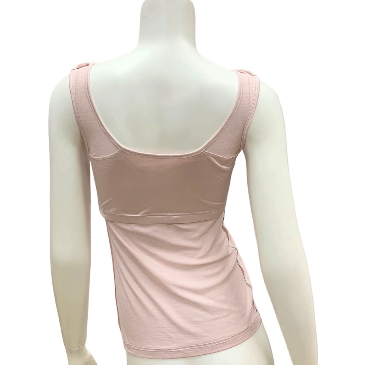 シルクタンクトップ胸パット付き - 画像8