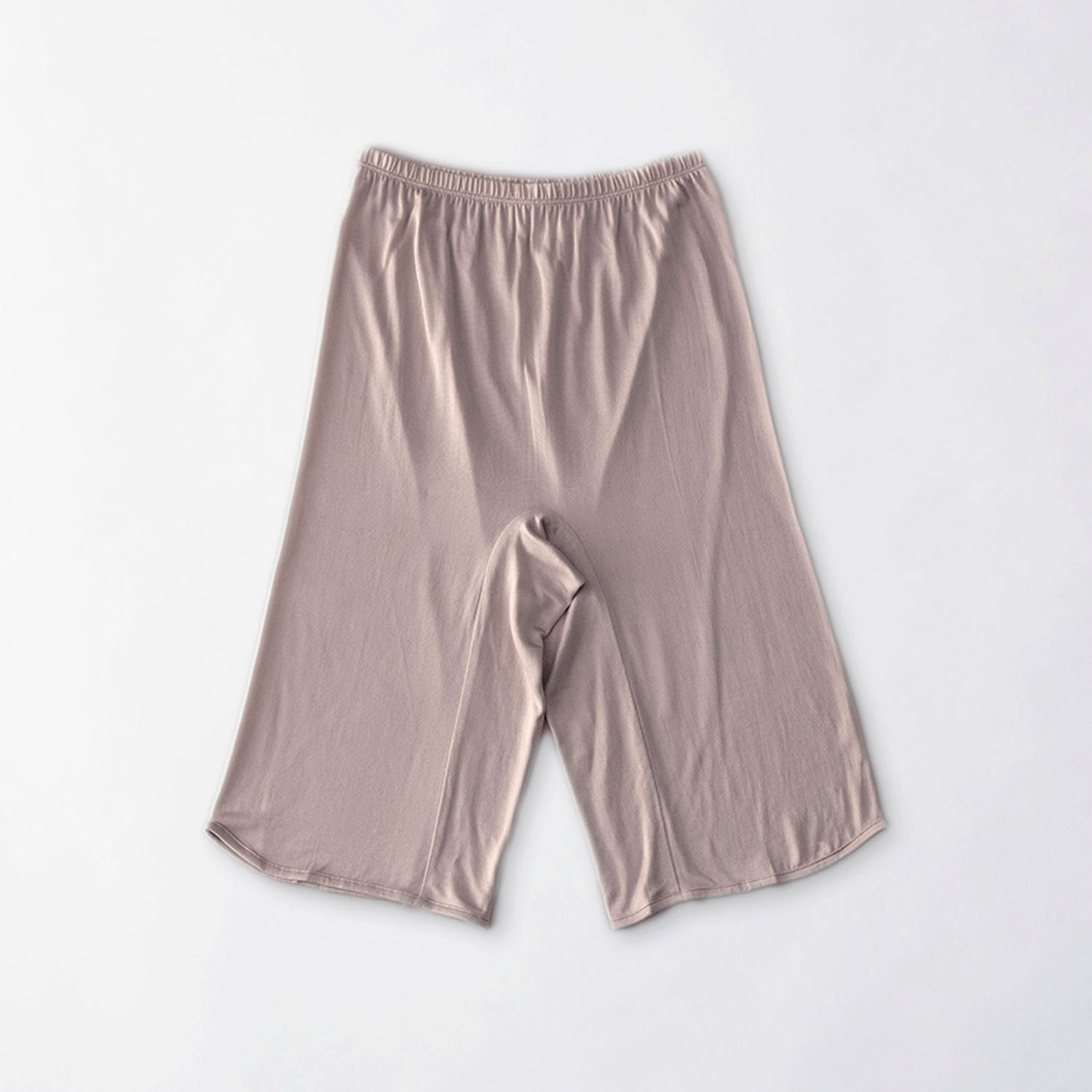 正絹シルク100％インナー 5分丈ボトム （天竺編み） - 画像7