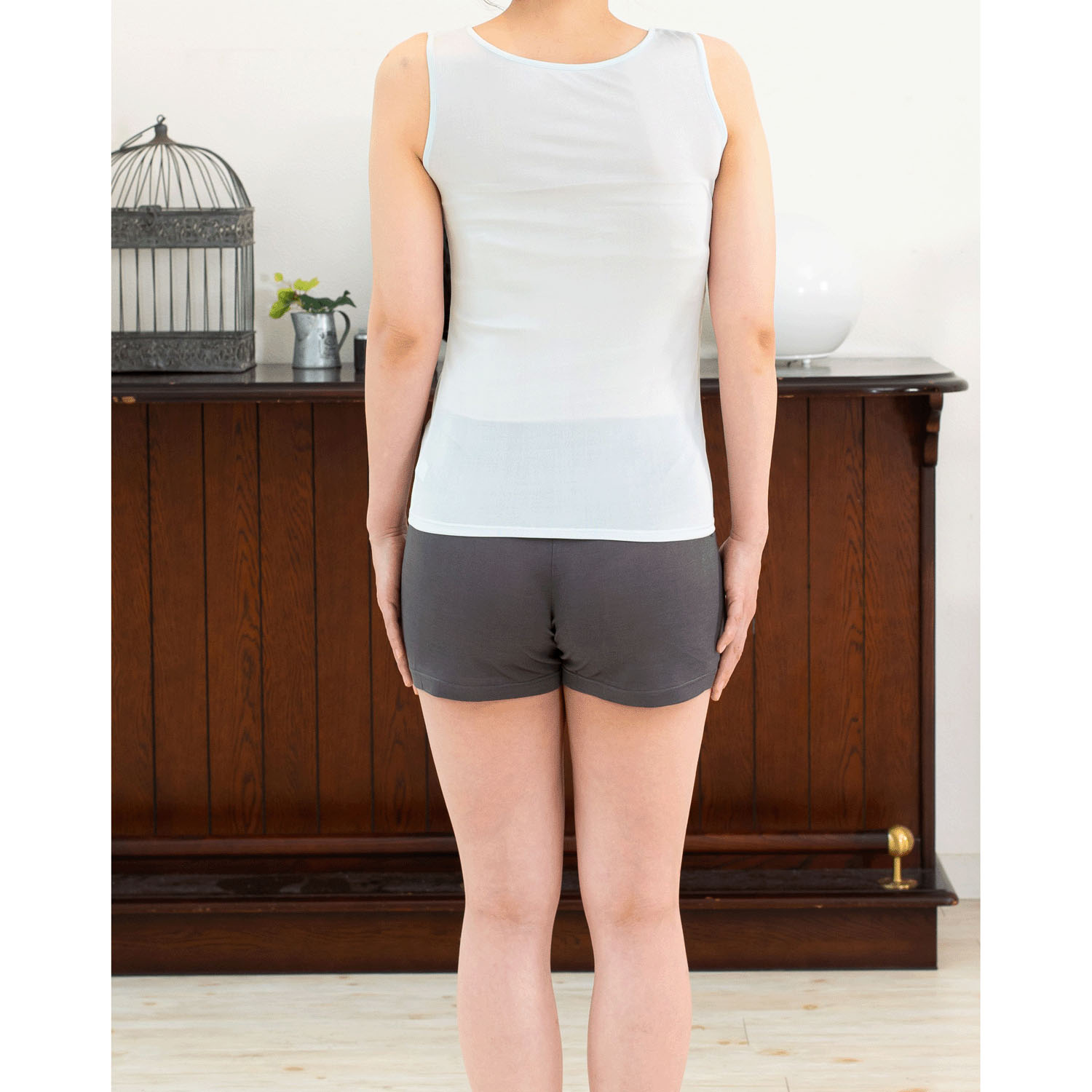 シルク タンクトップ - 画像4