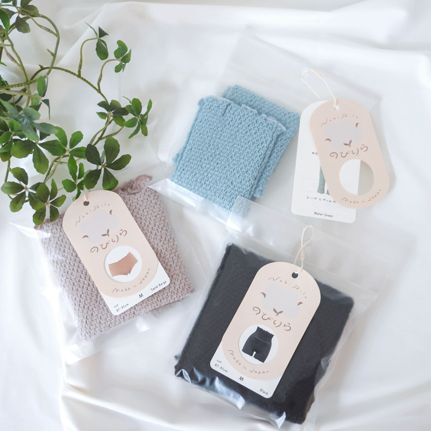 メローショーツ M サンドベージュ のびりら - 画像9