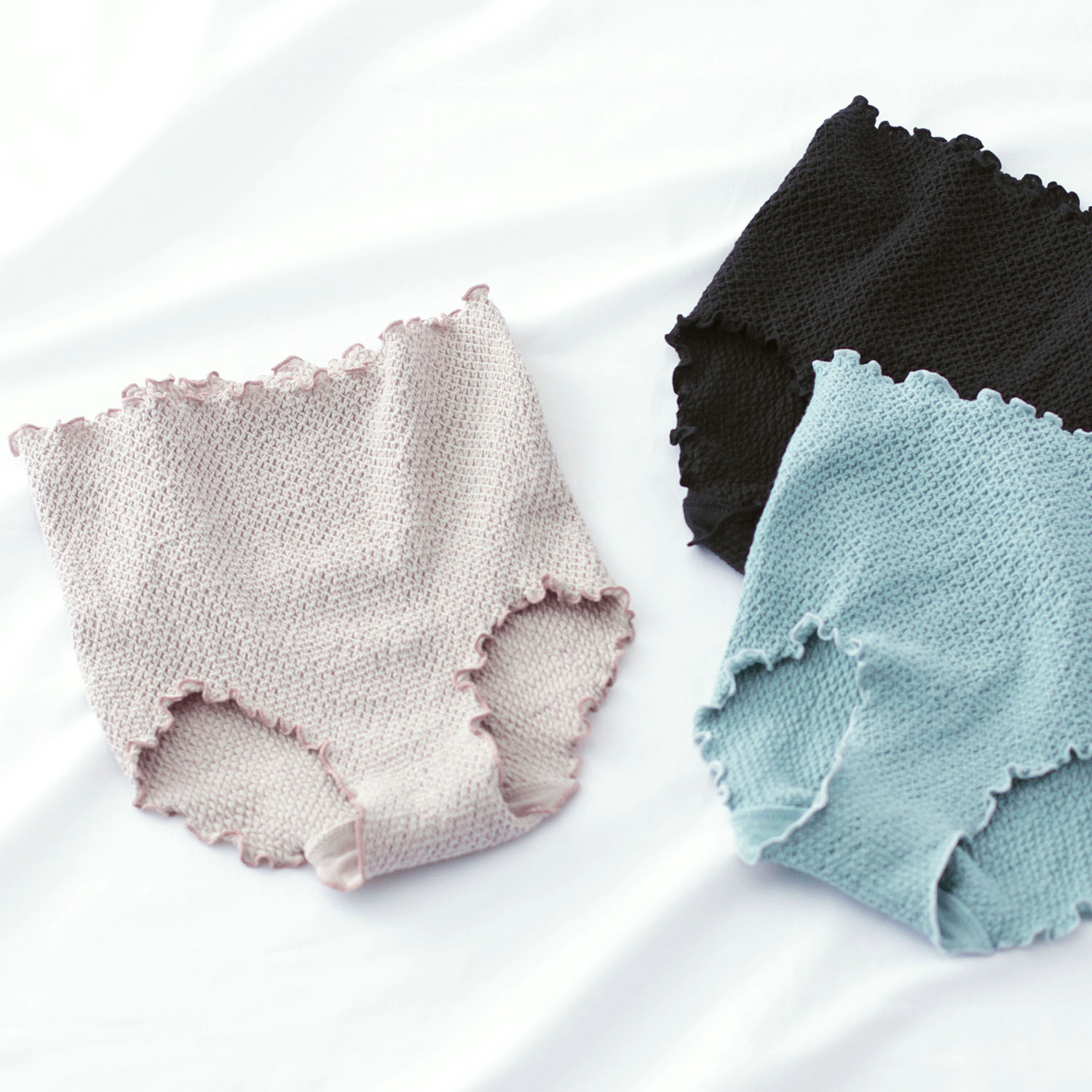 メローショーツ L サンドベージュ のびりら - 画像3