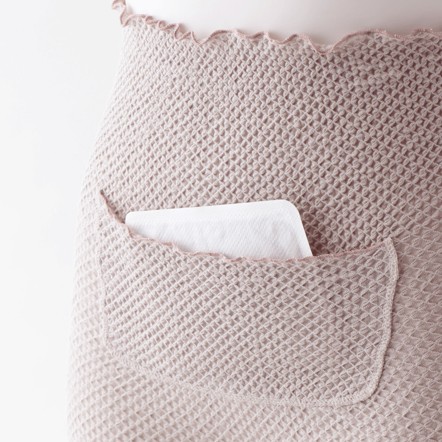 ポケット付腹巻パンツ L ブラック のびりら - 画像4