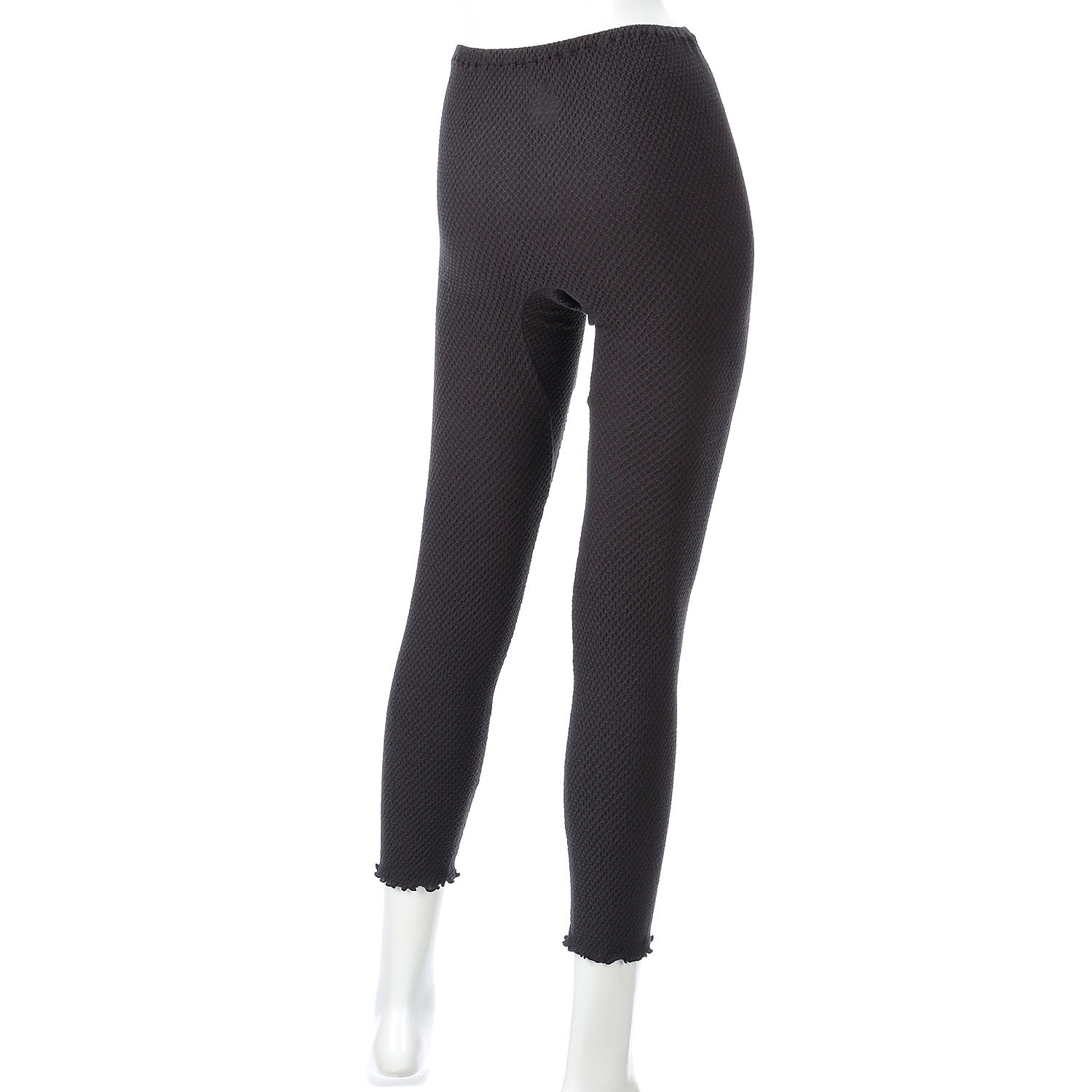 レギンス M ブラック のびりら - 画像3