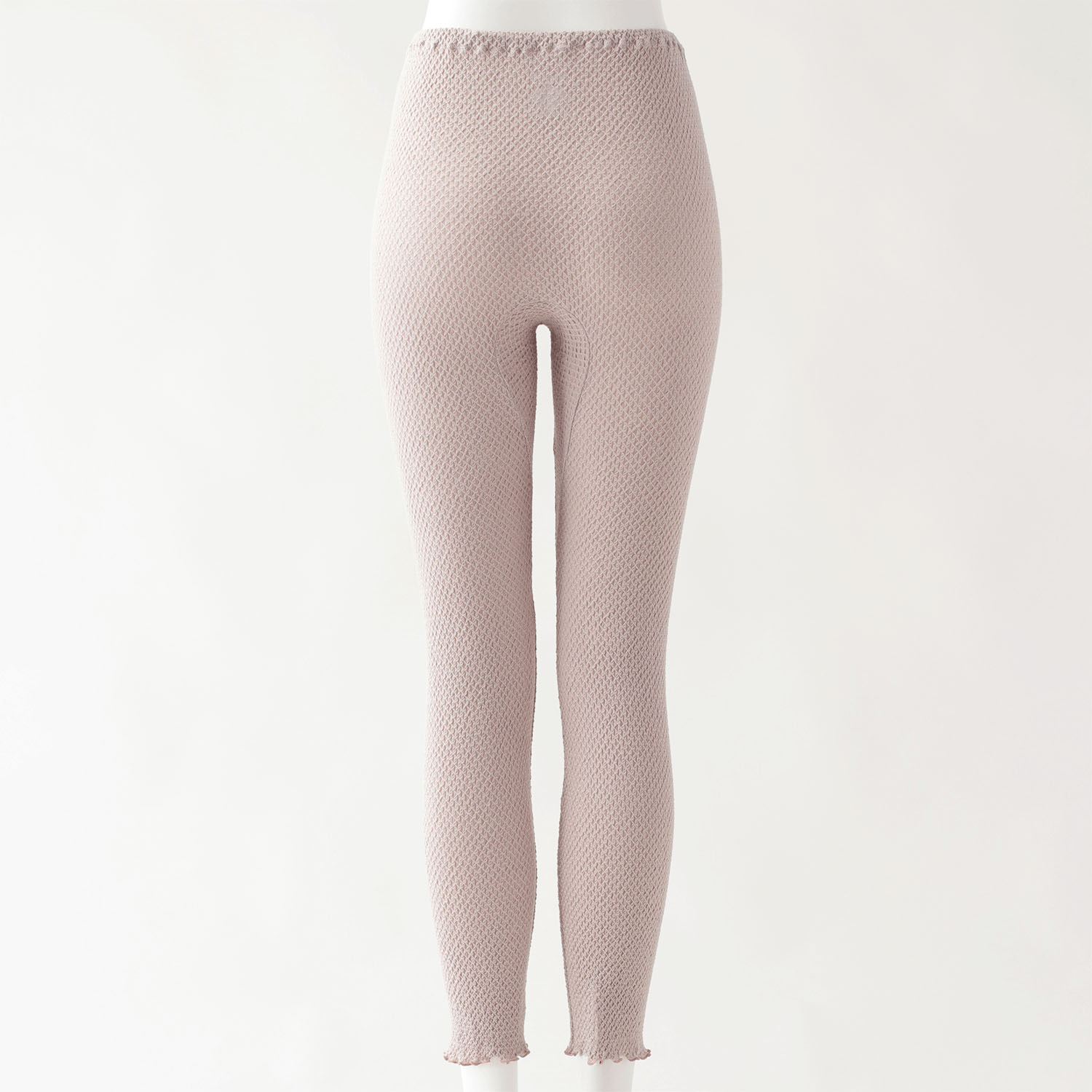 レギンス M サンドベージュ のびりら - 画像3