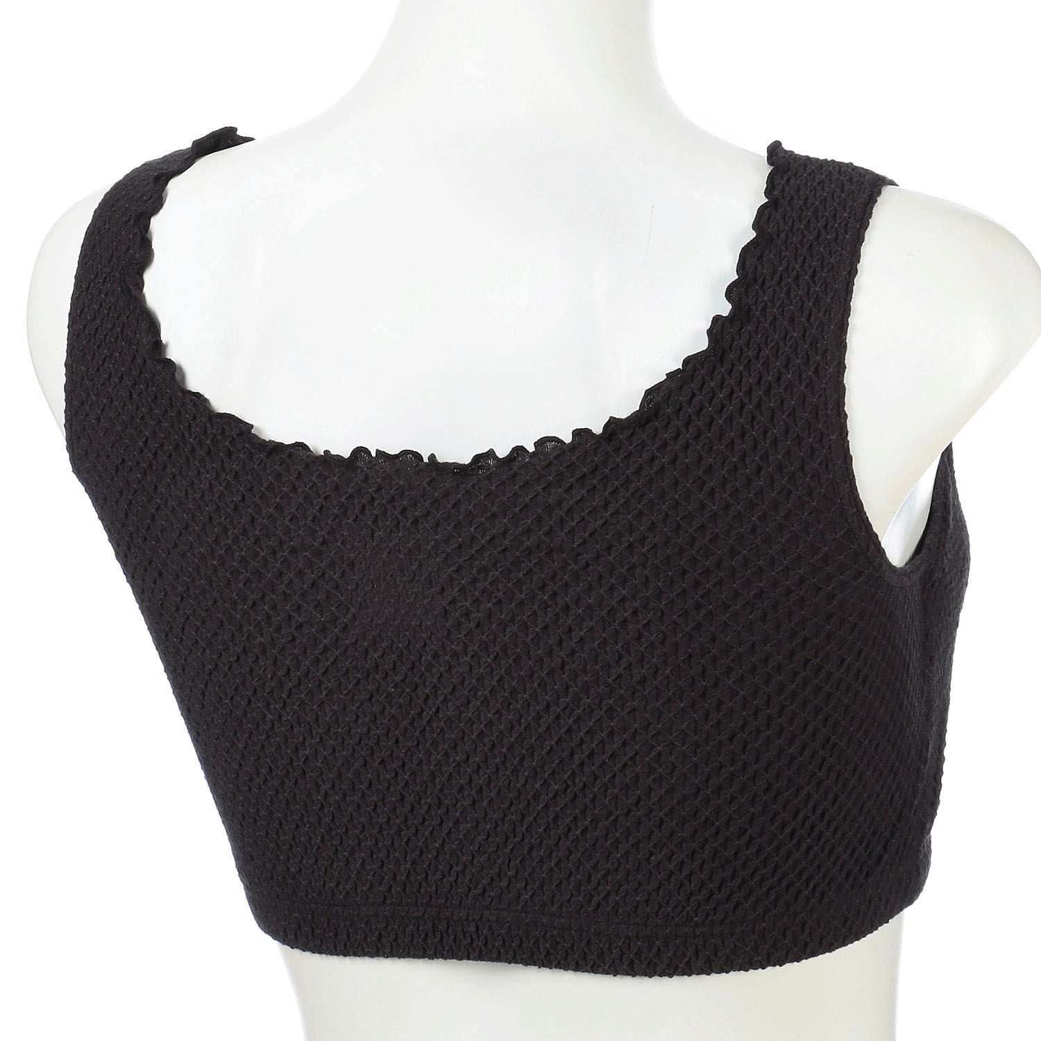 リラックスブラ M ブラック のびりら - 画像2