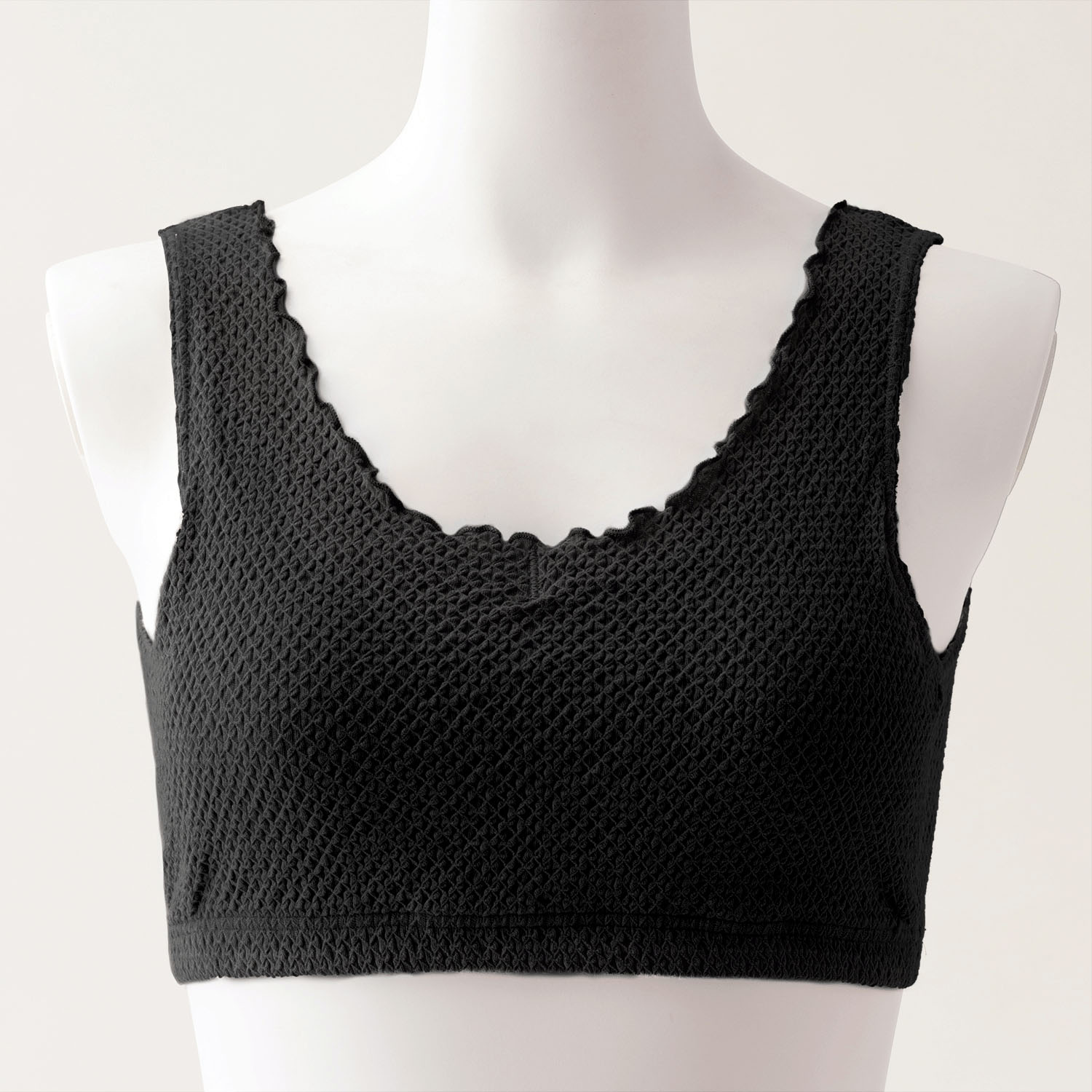 リラックスブラ L ブラック のびりら - 画像1