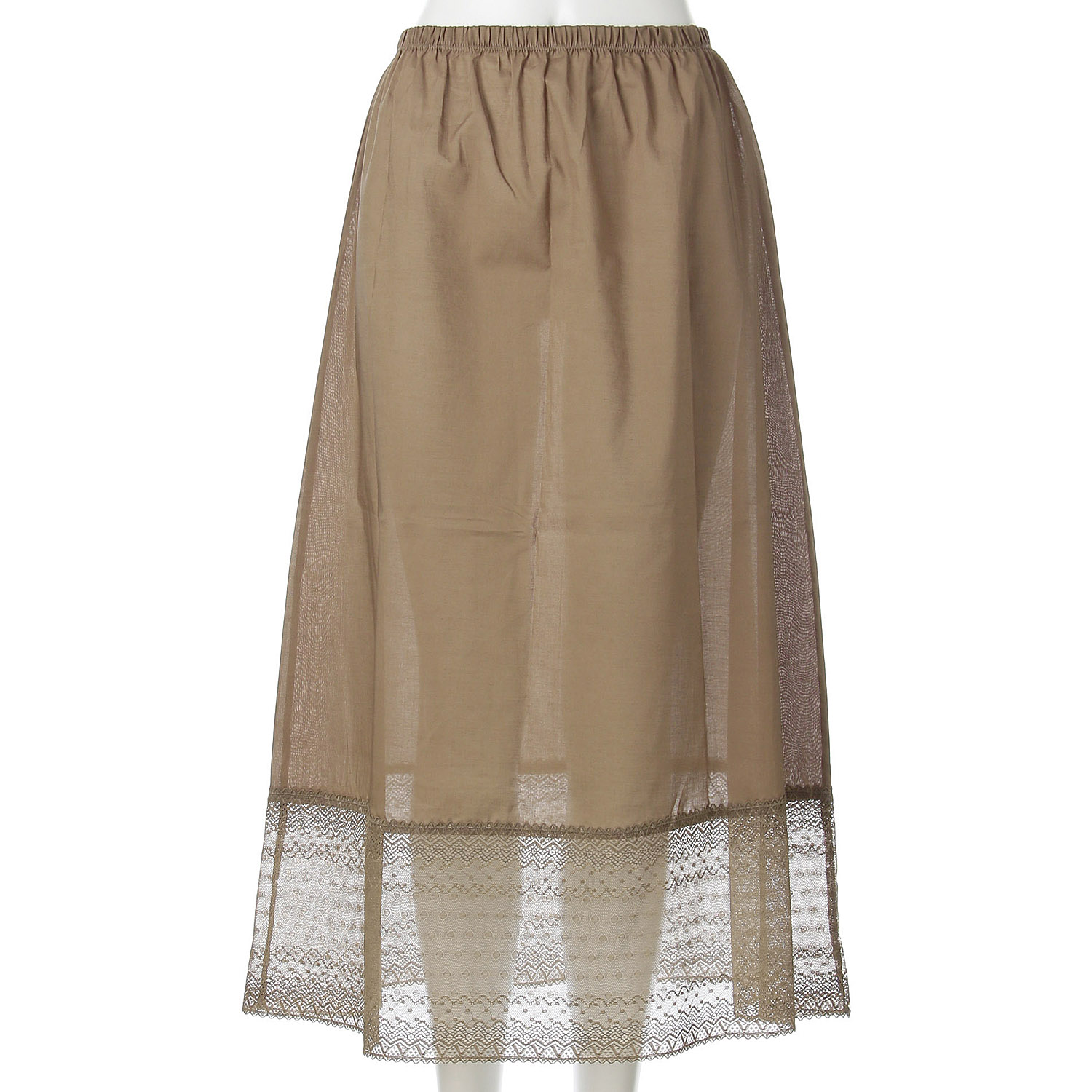 見せテコ！ひざ下ロングスカート - 画像1