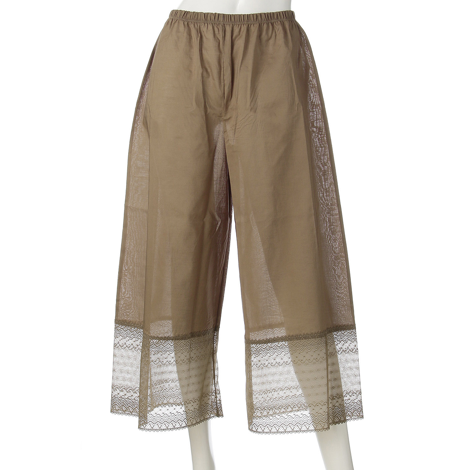 見せテコ！ひざ下ロングボトム - 画像1