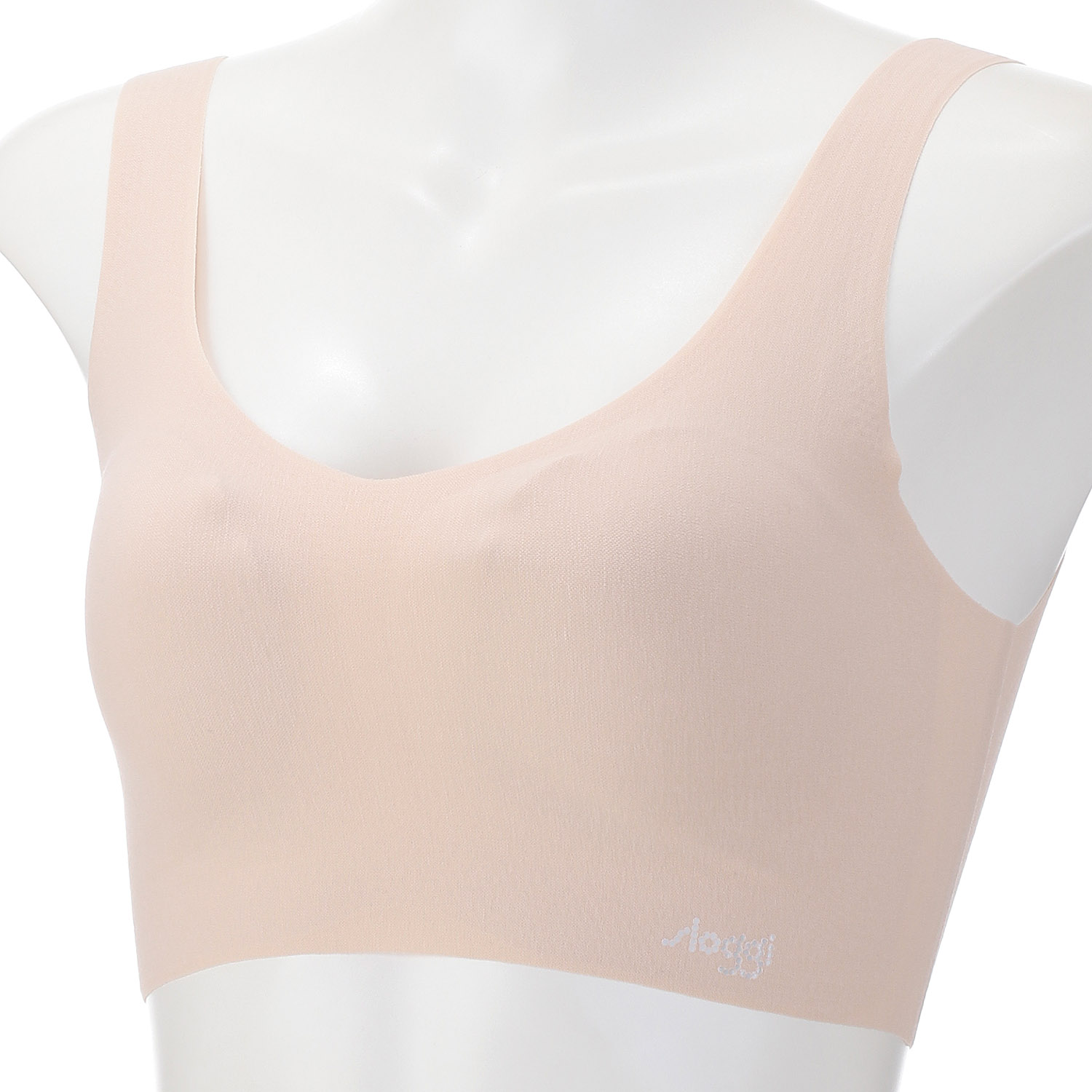 【お取り寄せ】スロギー ゼロ フィール 綿混 ハーフトップブラ - 画像2