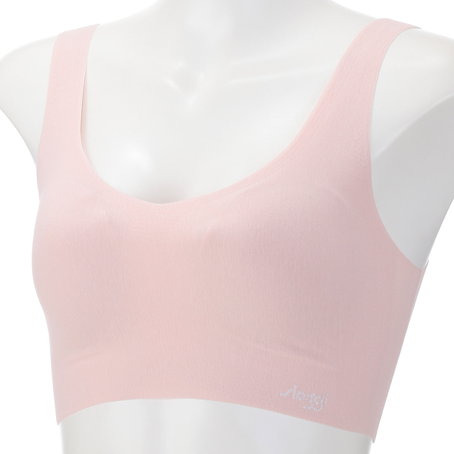 【お取り寄せ】スロギー ゼロ フィール 綿混 ハーフトップブラ - 画像3