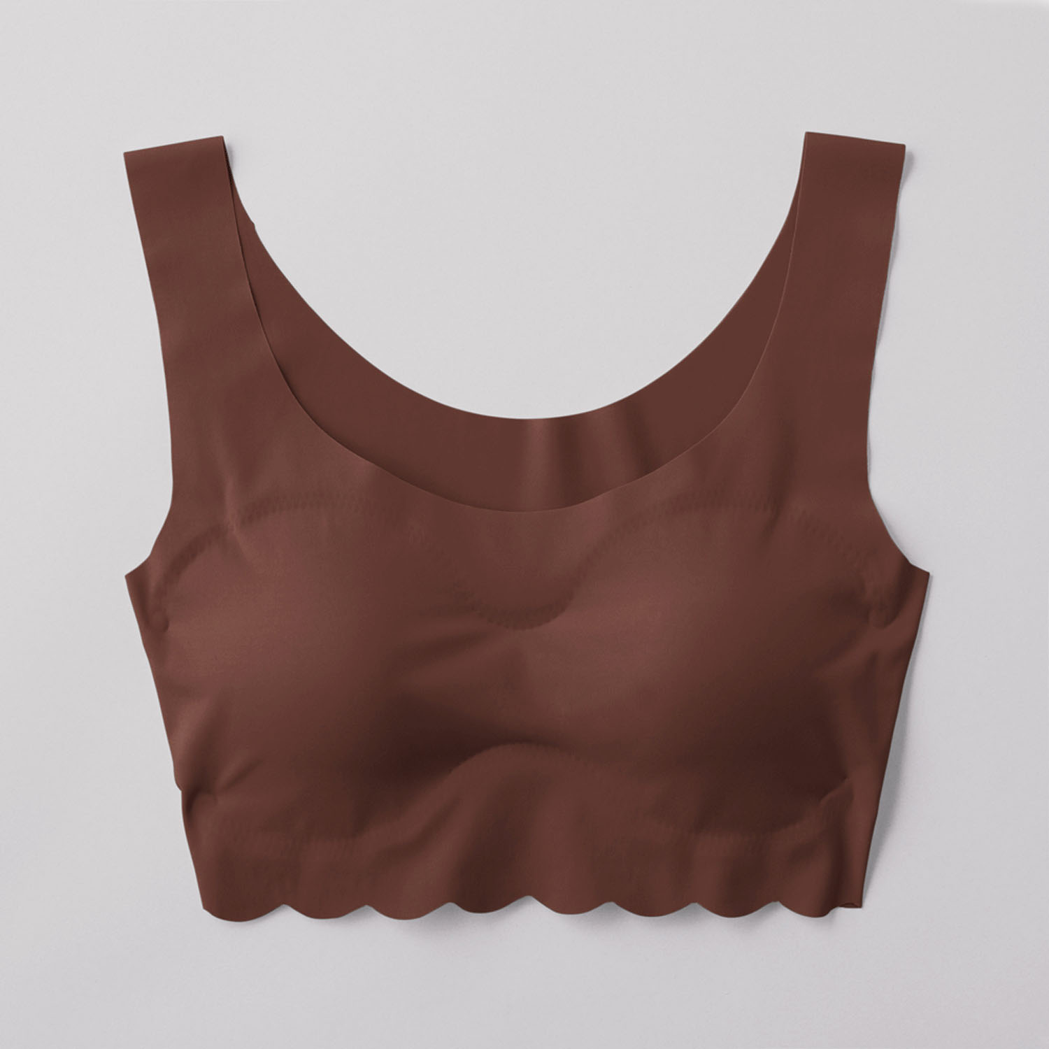 GUNZE Tuche 縫い目ゼロハーフトップ - 画像1