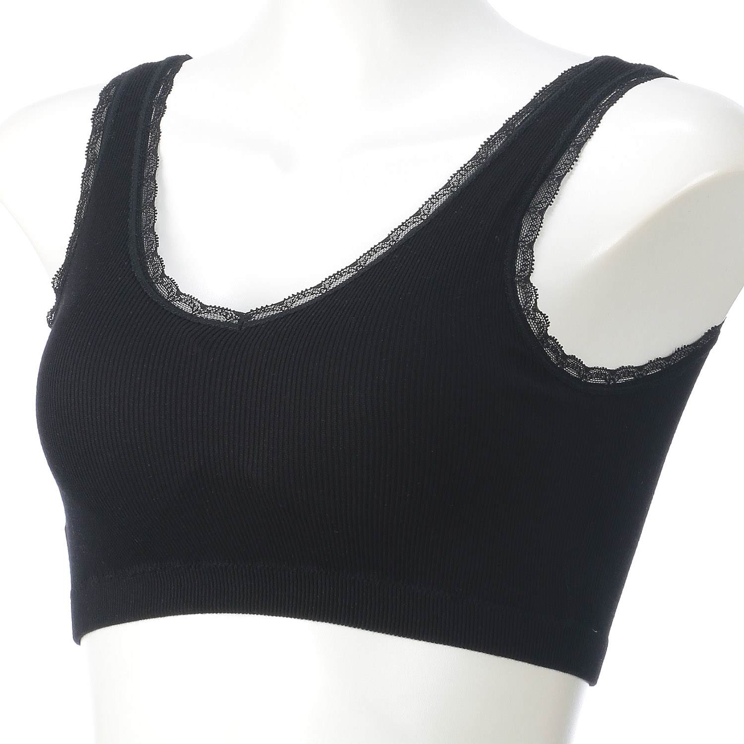 ATSUGI NUDE Make成型リブハーフトップ - 画像1