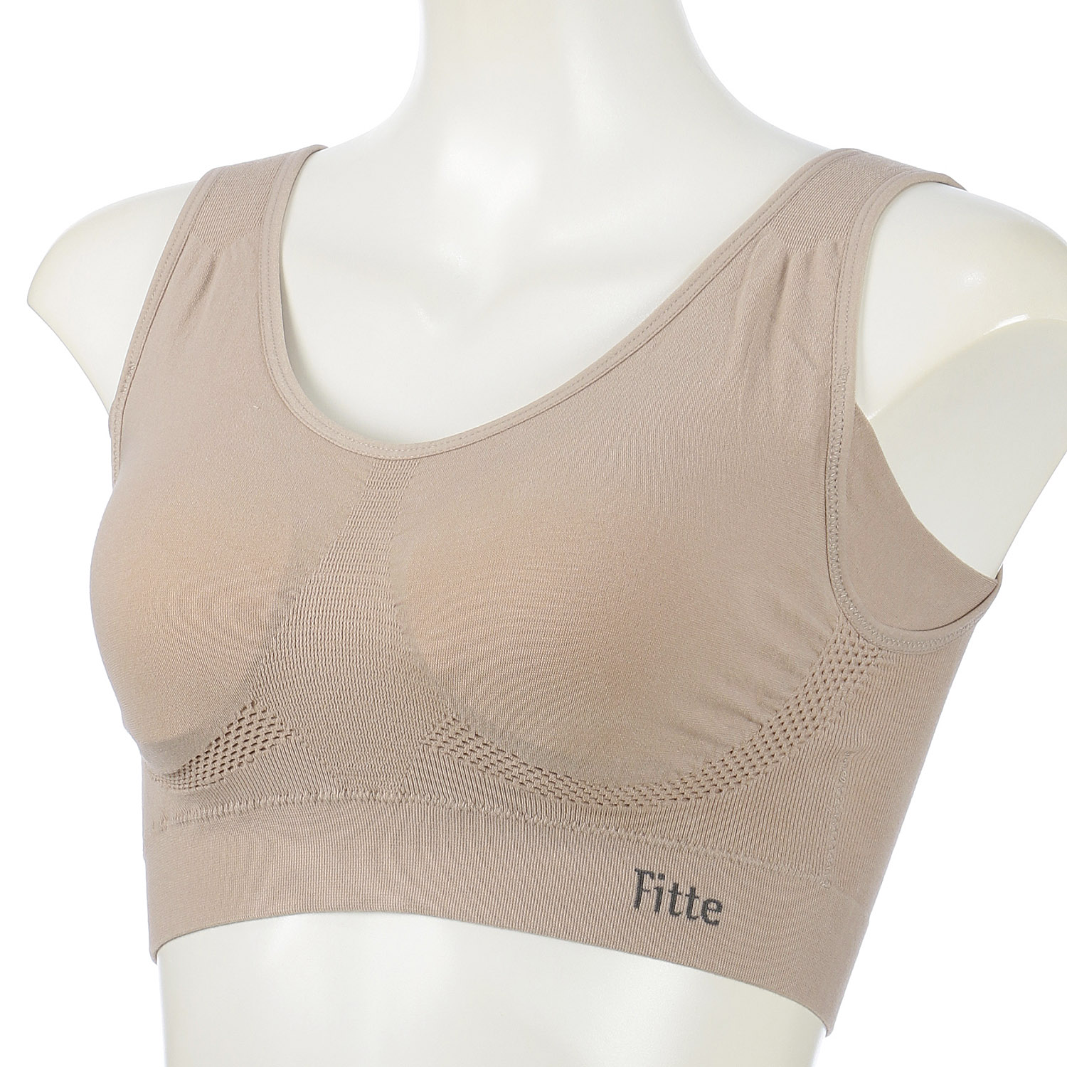 【Fitte マルチブラ】ノンワイヤーブラジャー - 画像3