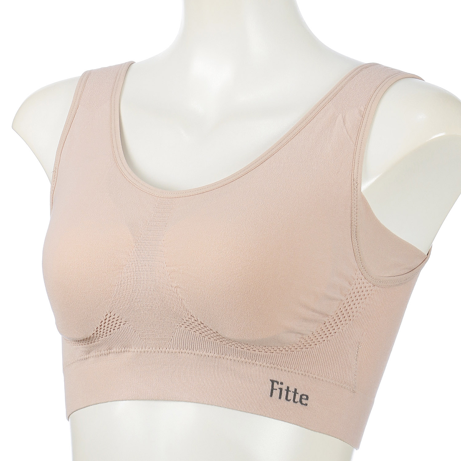 【Fitte マルチブラ】ノンワイヤーブラジャー - 画像4