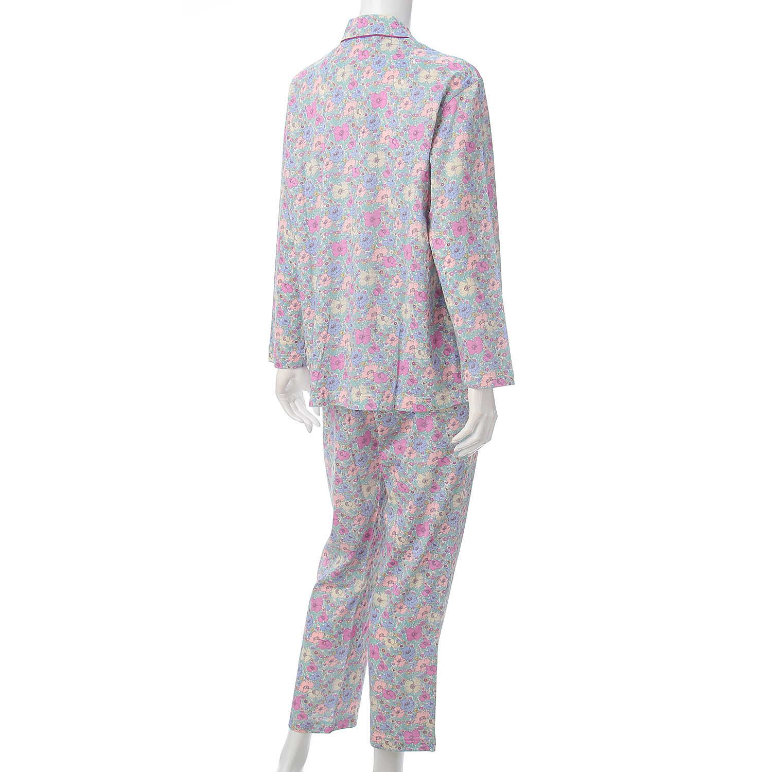 リバティ 天竺プリント レディース パジャマ - 画像4