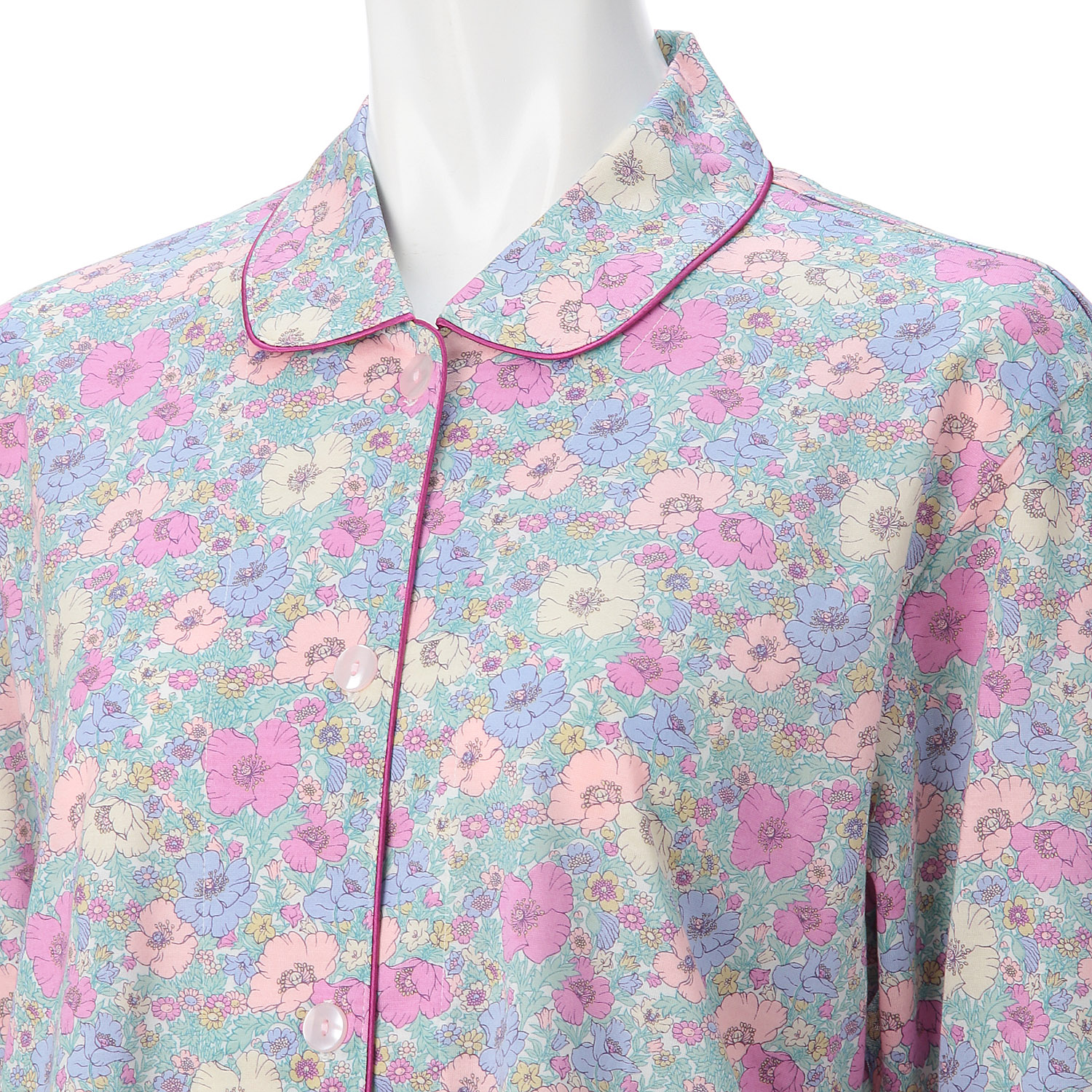 リバティ 天竺プリント レディース パジャマ - 画像5