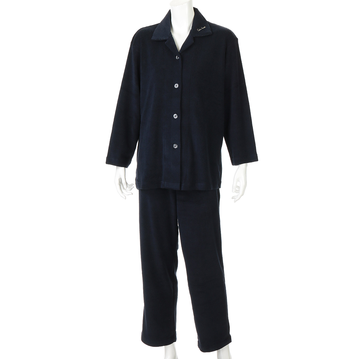 婦人 エアーかおる 紀伊パイル シャツパジャマ - 画像2