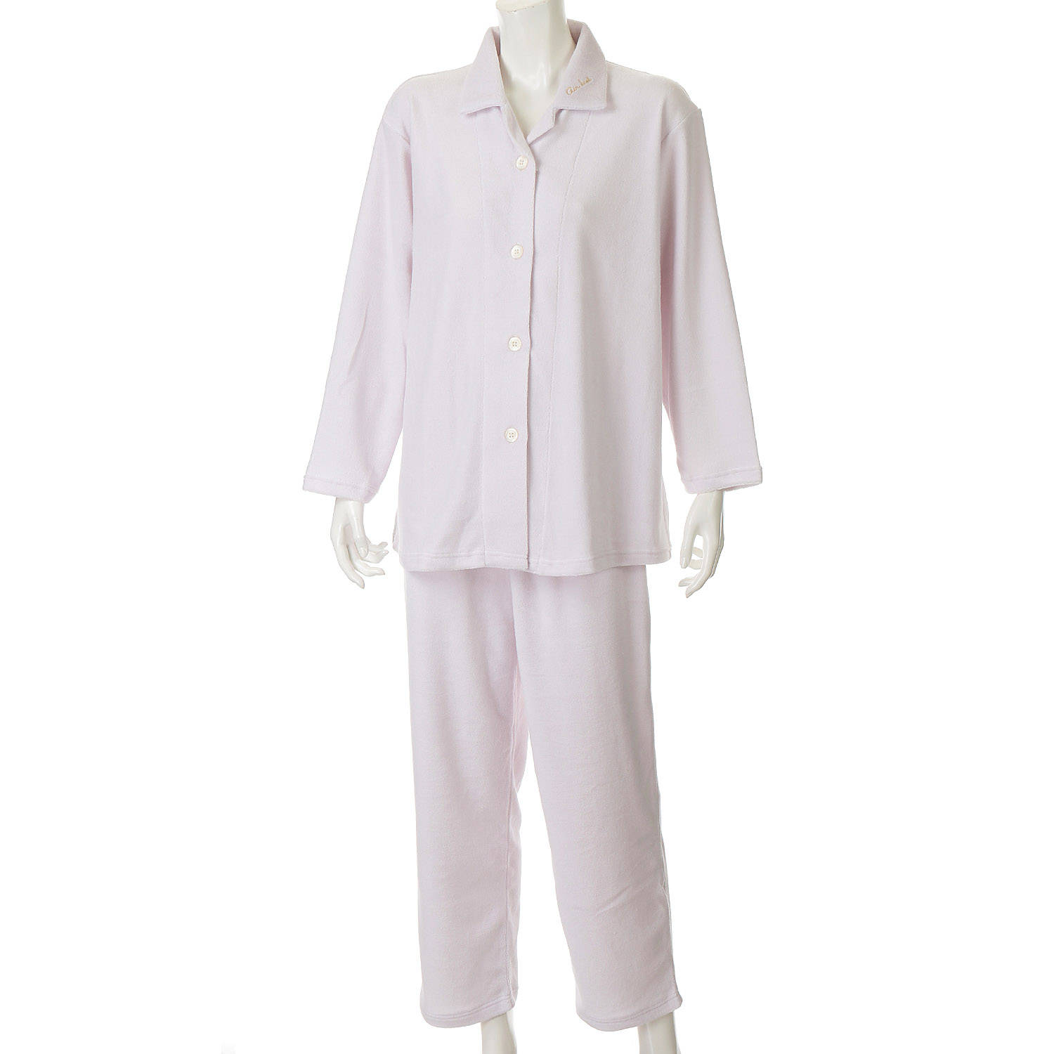 婦人 エアーかおる 紀伊パイル シャツパジャマ - 画像3