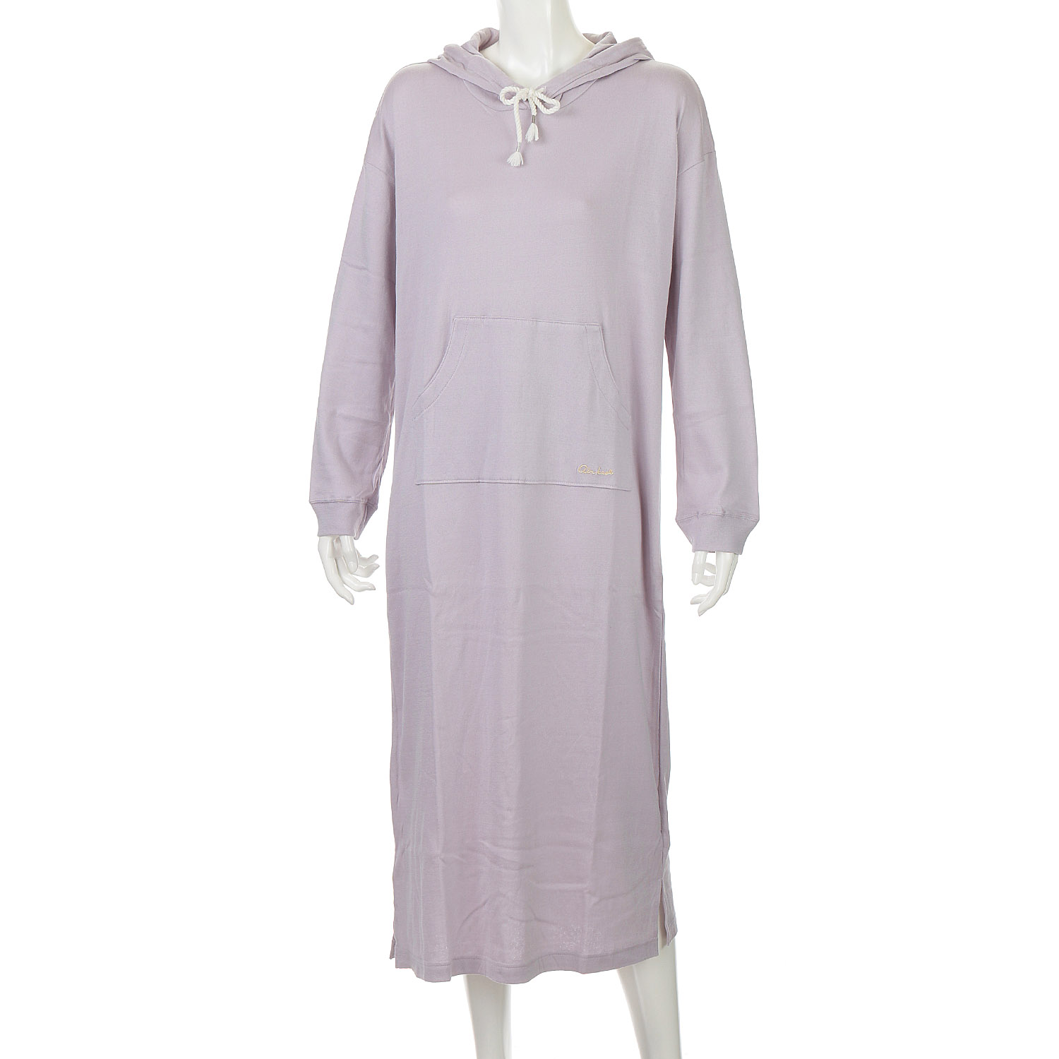 婦人 エア－かおる 和歌山ガーゼニット フードワンピース - 画像3