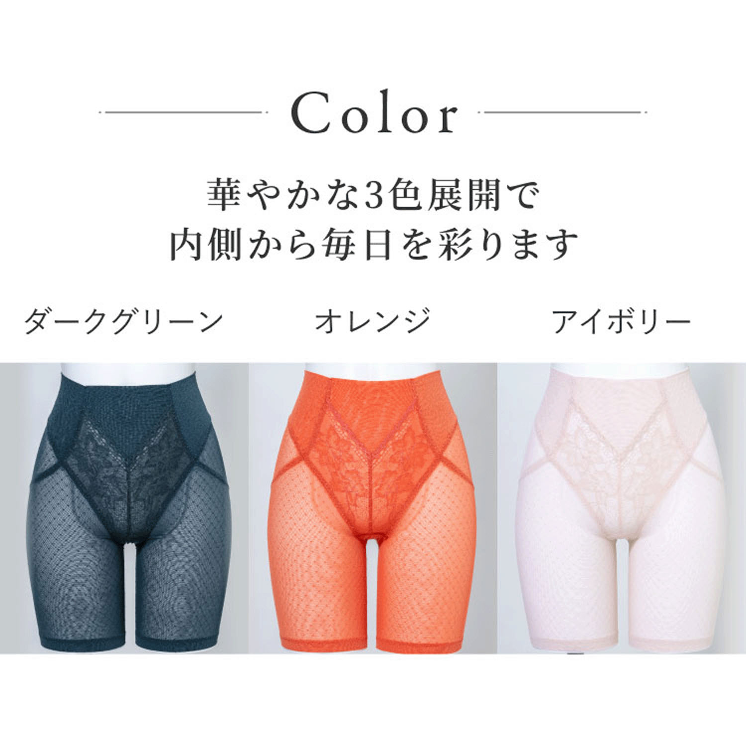 リントファンデ ロングガードルSMOOTHINGS - 画像3