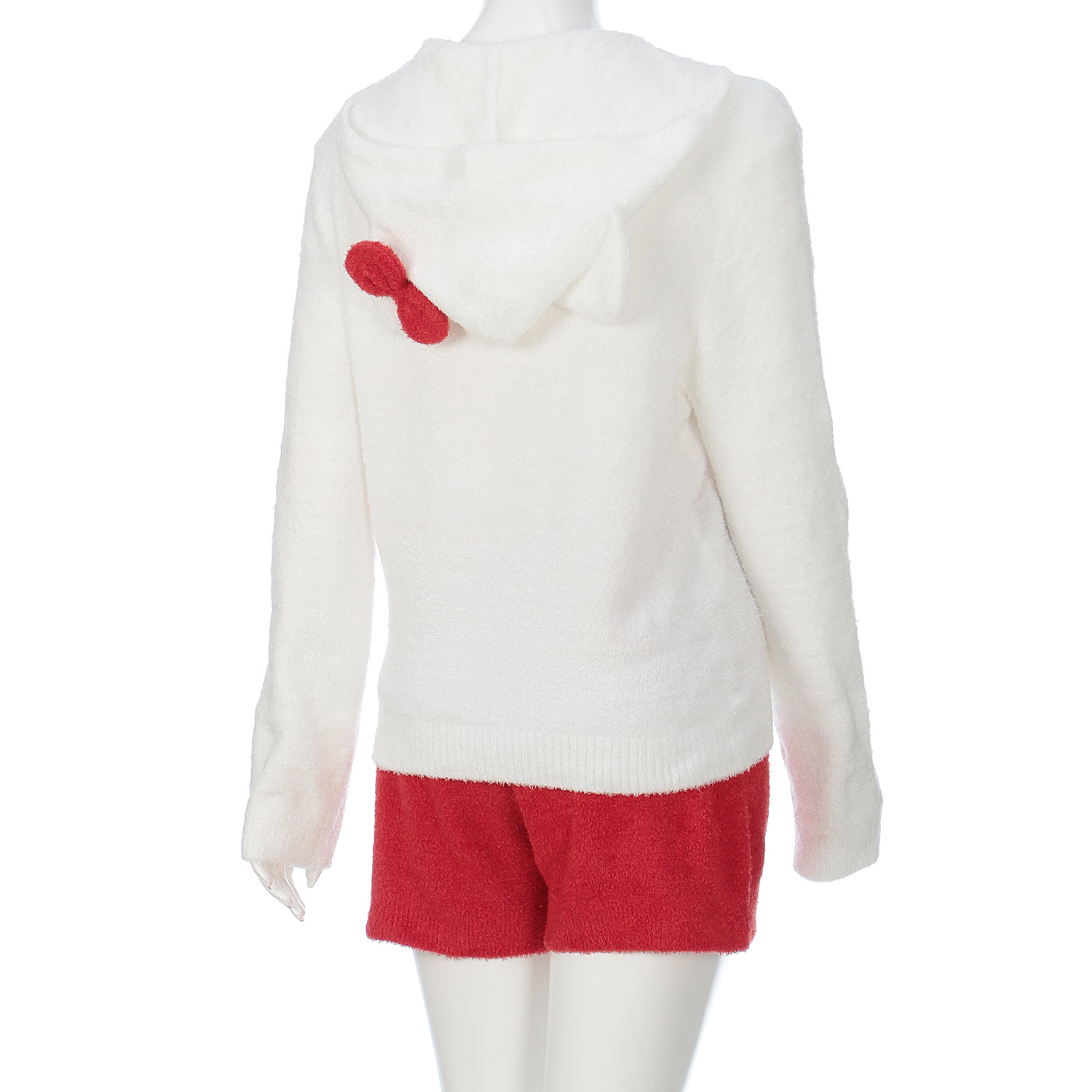 ハローキティ 毛糸パーカー＆ショートパンツセット - 画像3