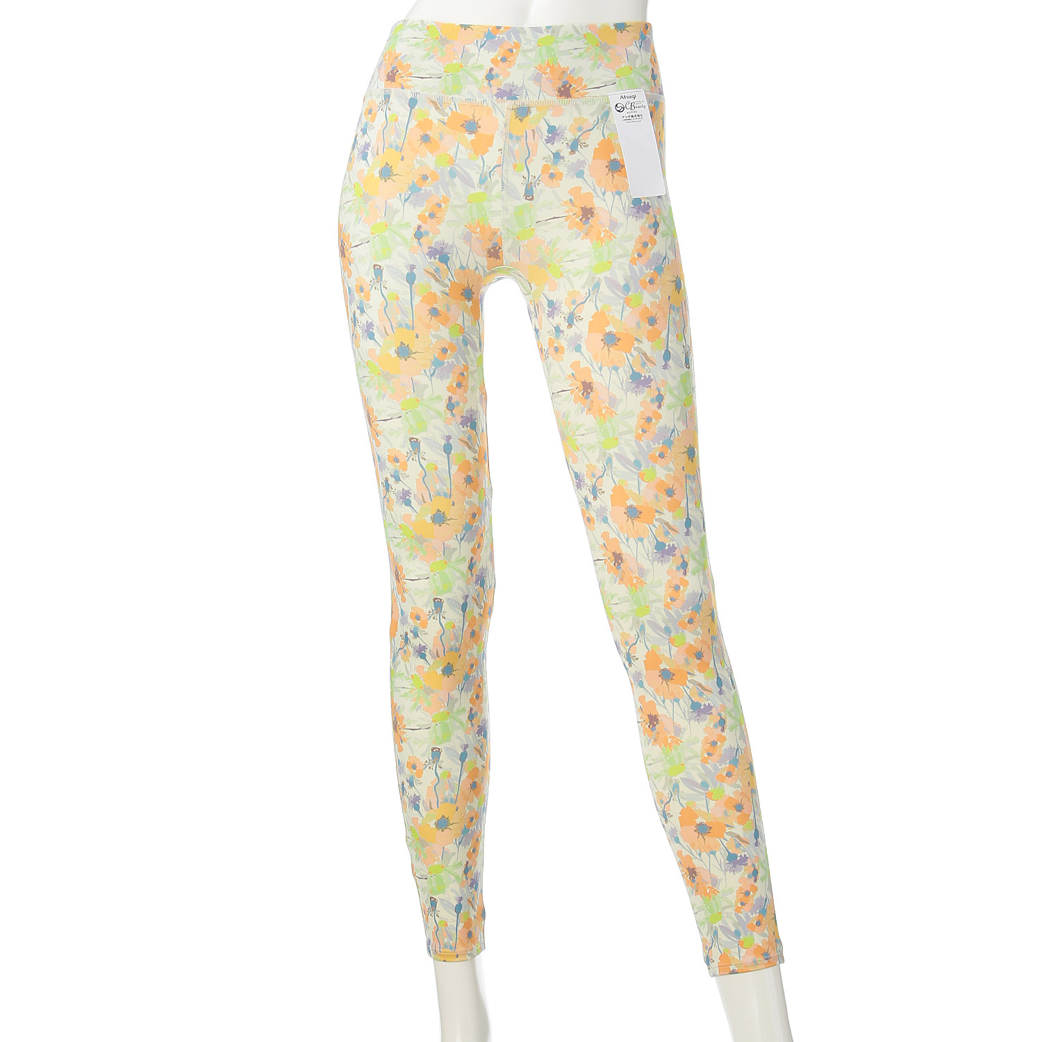 CBAヨガレギンス 花柄 - 画像3
