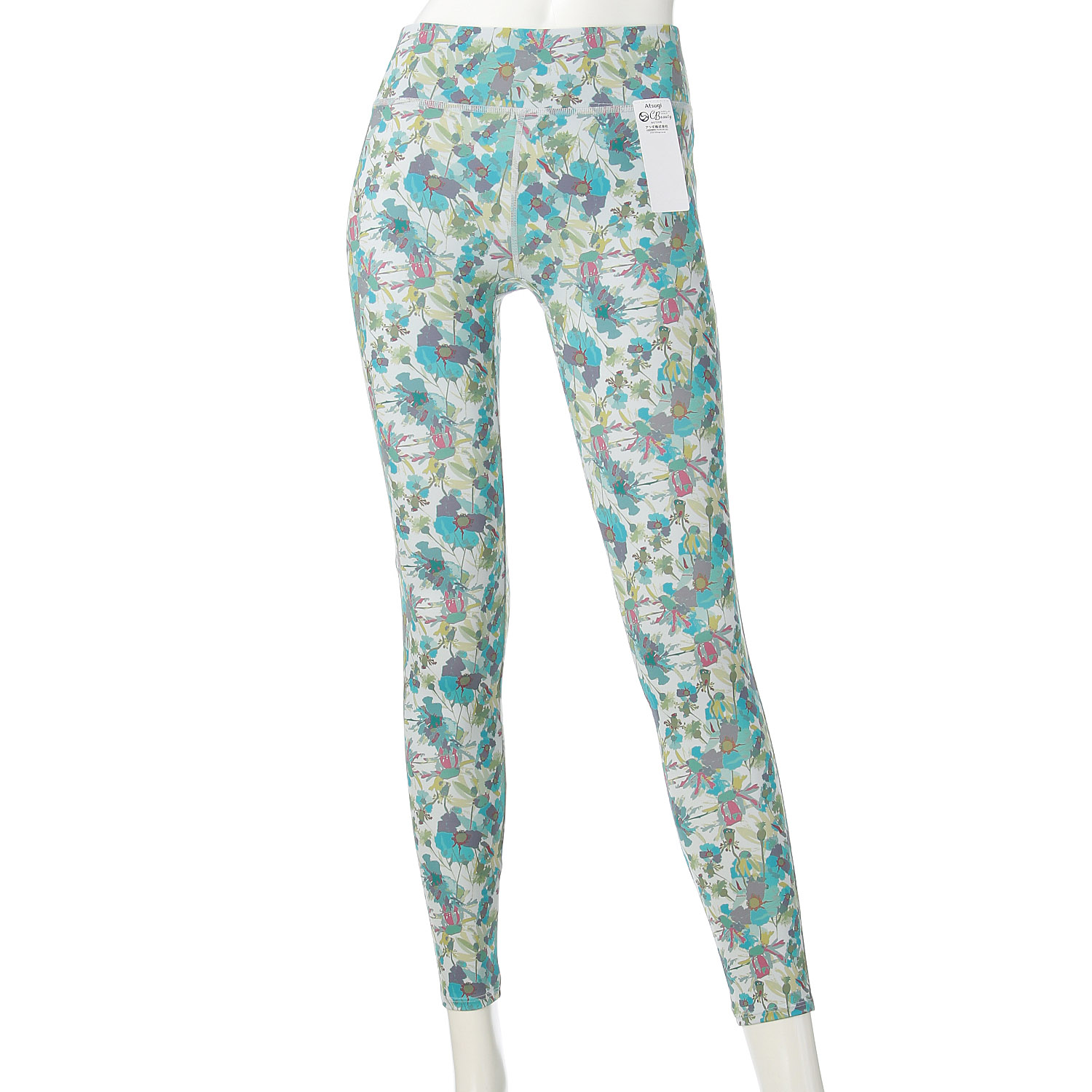 CBAヨガレギンス 花柄