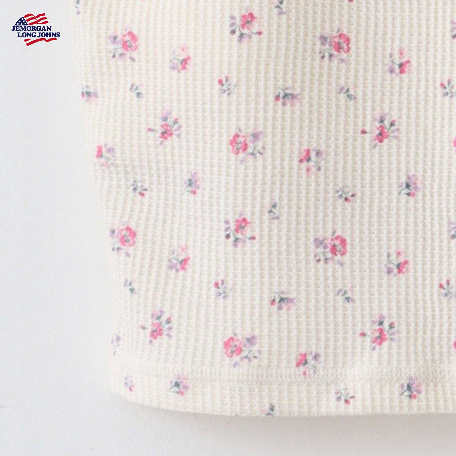 【JEMORGAN LONG JOHNS】 花柄カップ付きショートキャミソール - 画像22