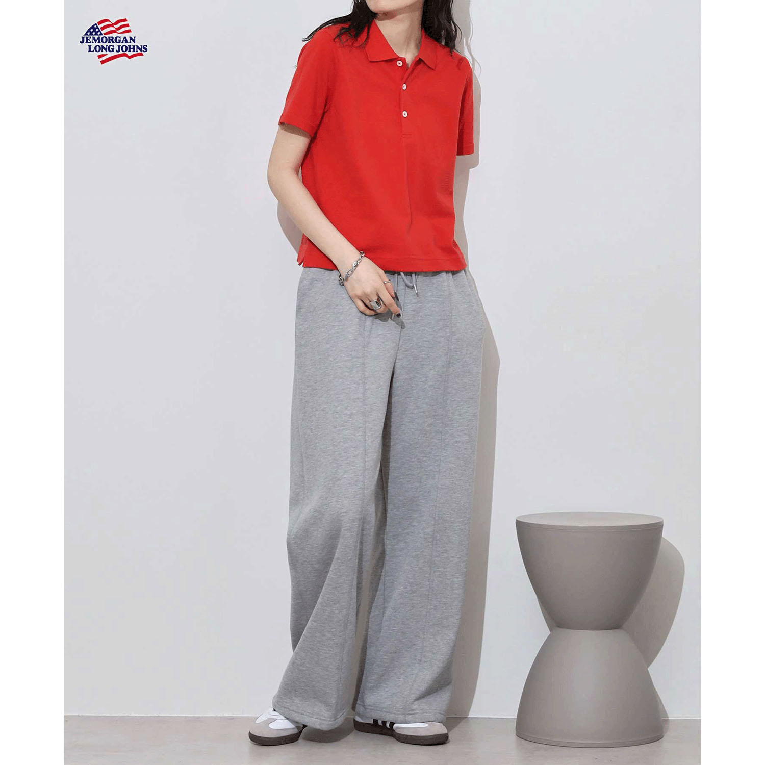 【JEMORGAN LONG JOHNS】 カノコミニポロシャツ - 画像11