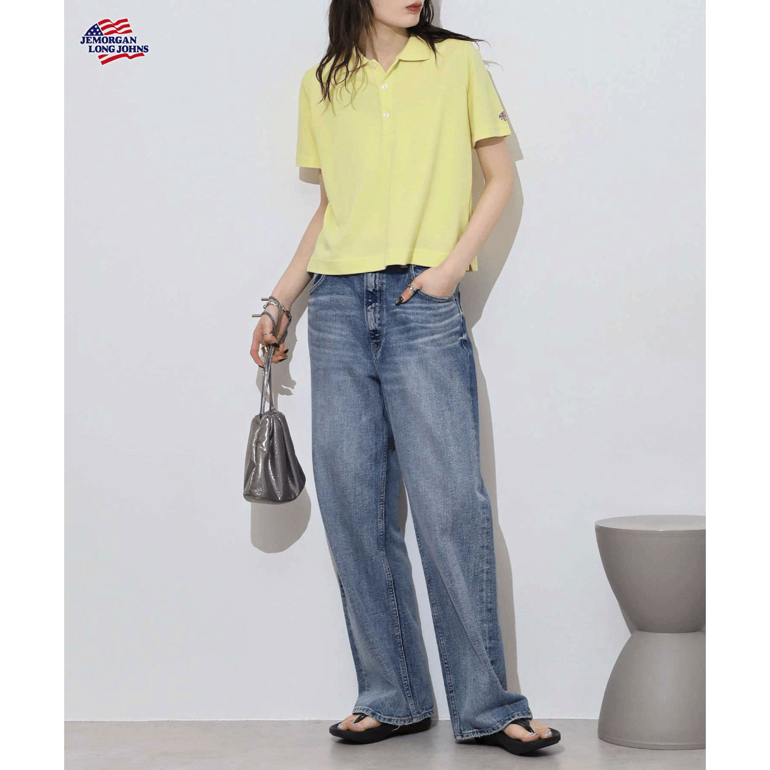 【JEMORGAN LONG JOHNS】 カノコミニポロシャツ - 画像14