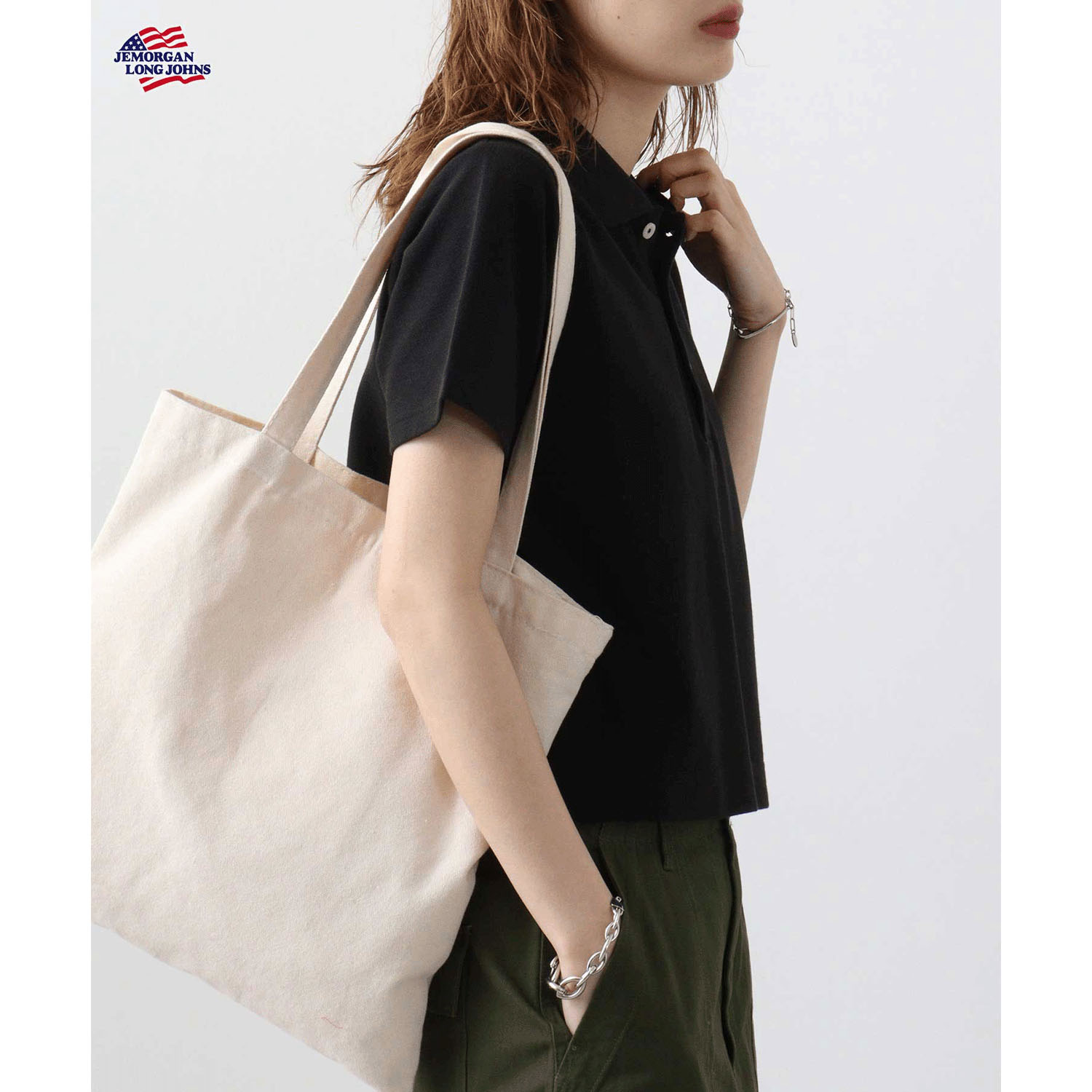 【JEMORGAN LONG JOHNS】 カノコミニポロシャツ - 画像7