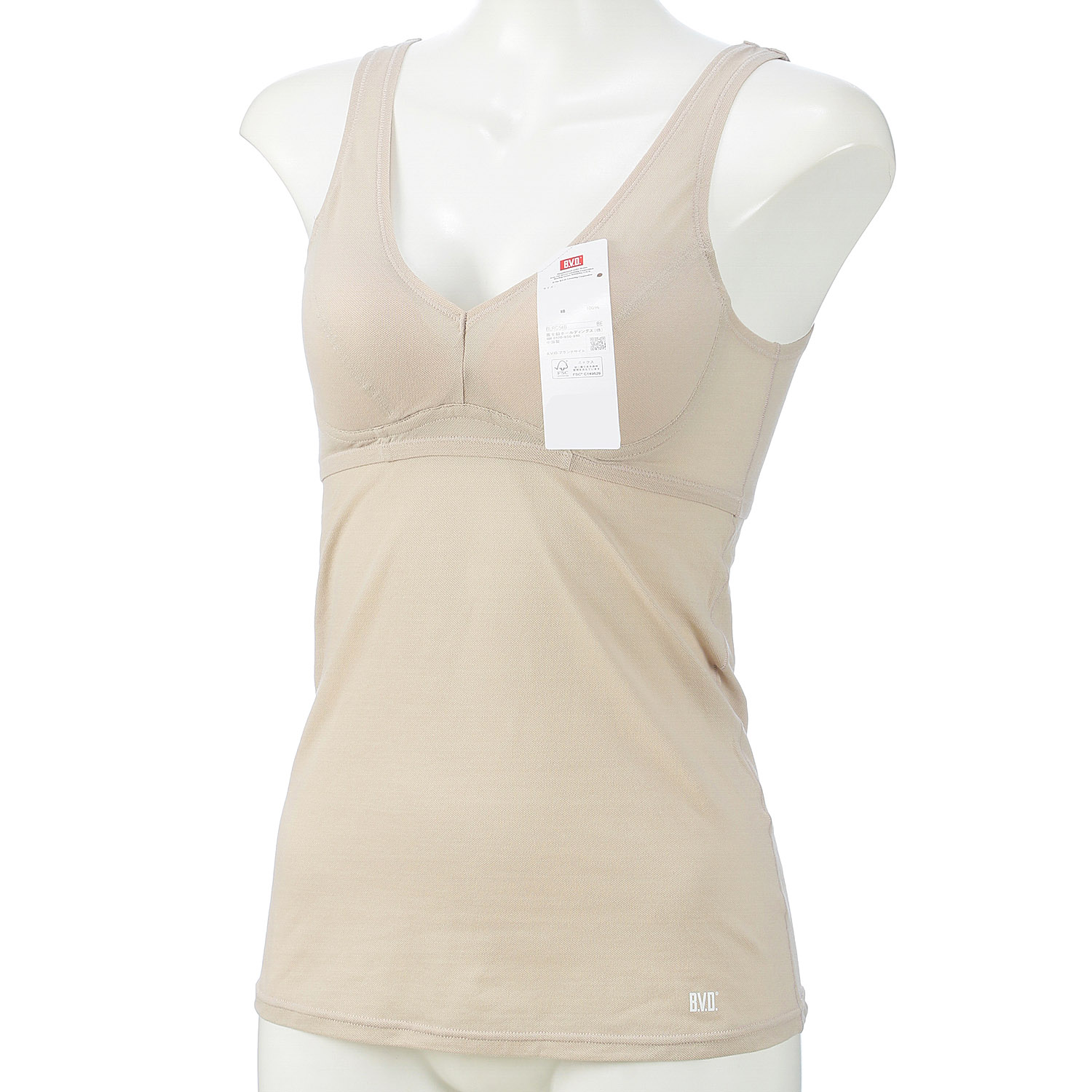 綿100％涼軽タンクトップM．L - 画像6